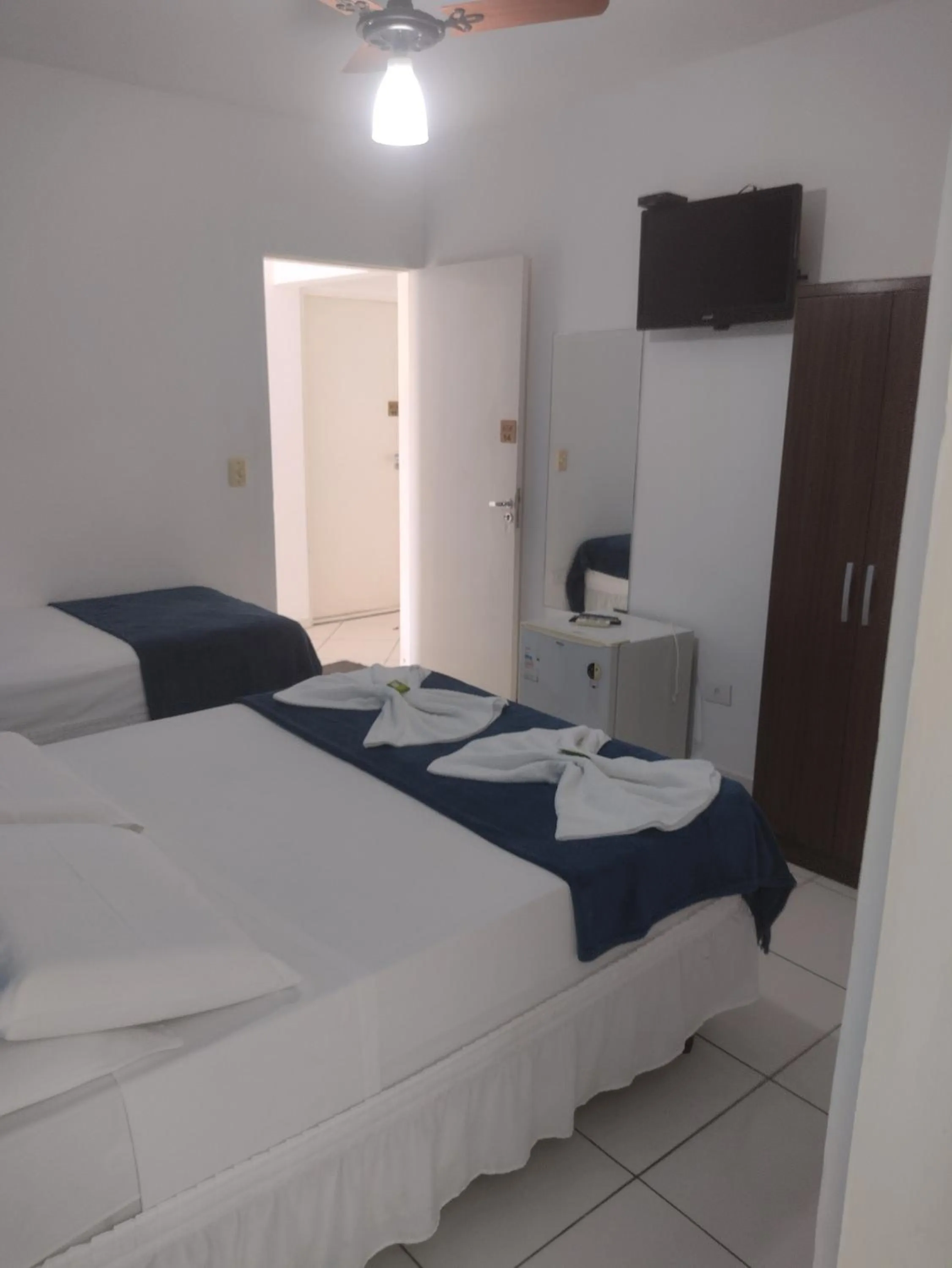 Bed in Hotel Portal da Praia