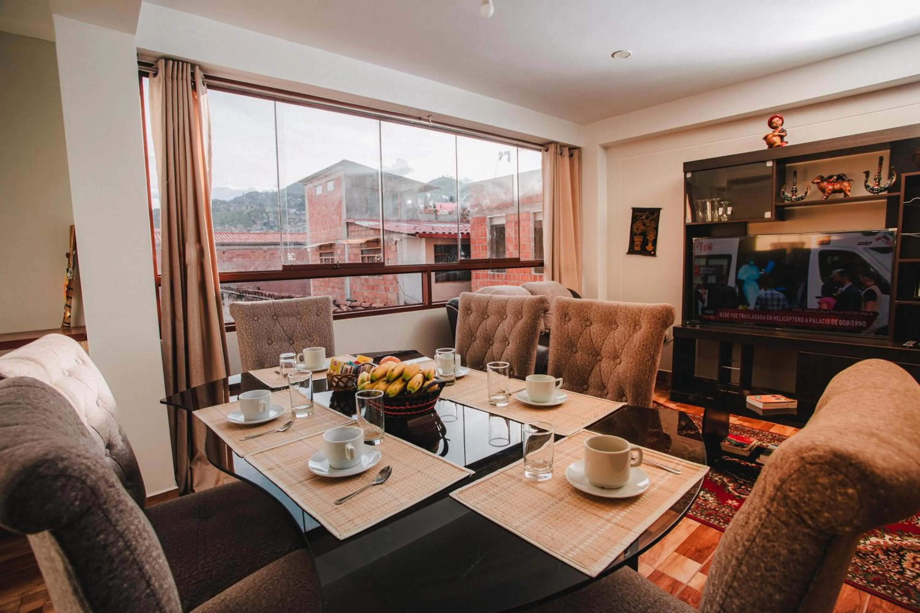 Dining area in Dreams House Cusco