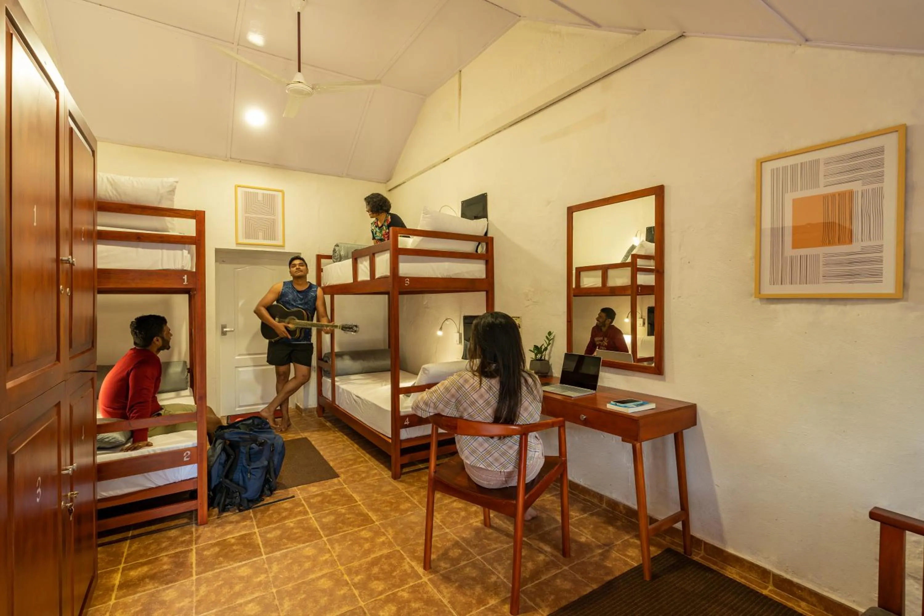 bunk bed in Zostel Plus Wayanad