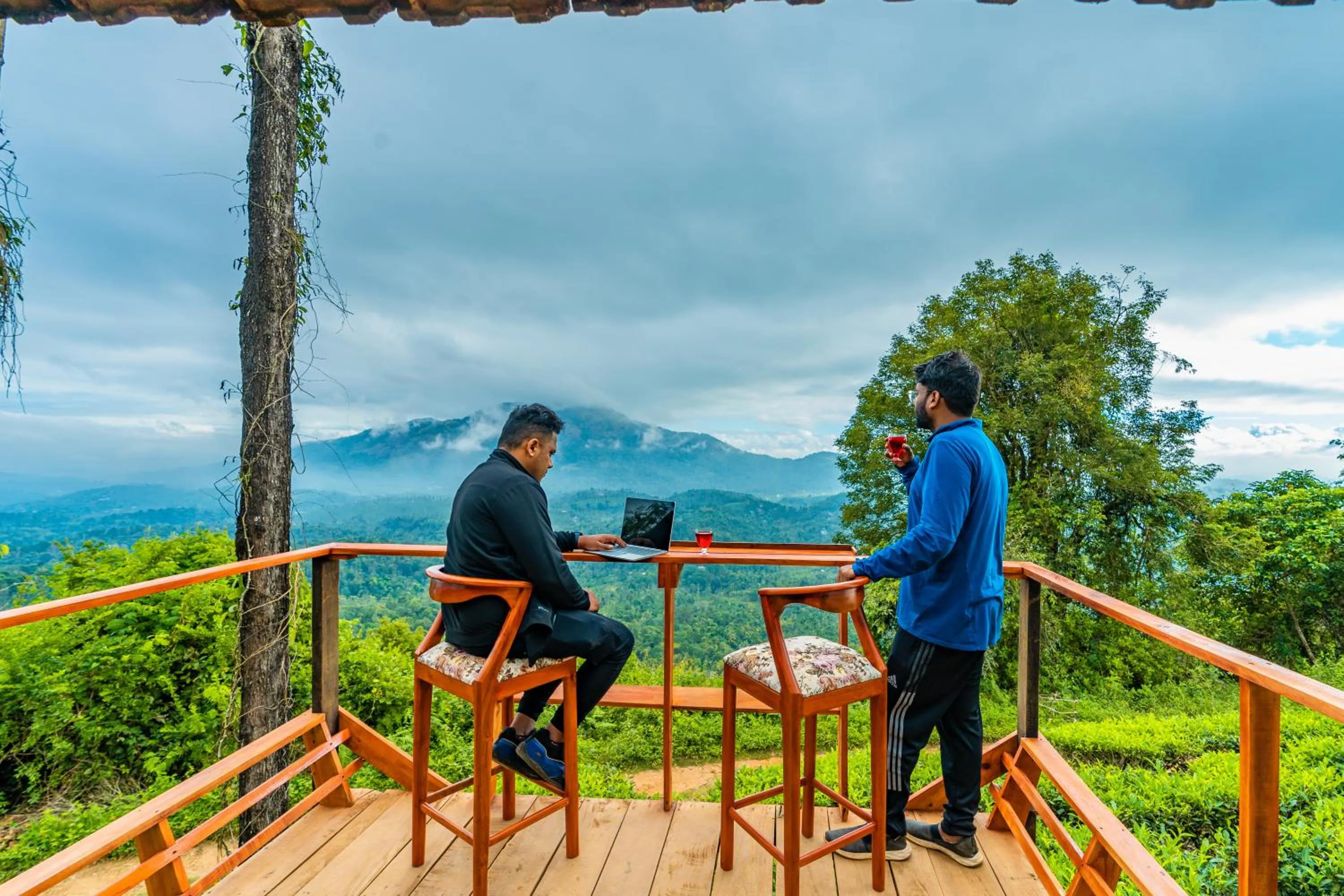 View (from property/room) in Zostel Plus Wayanad