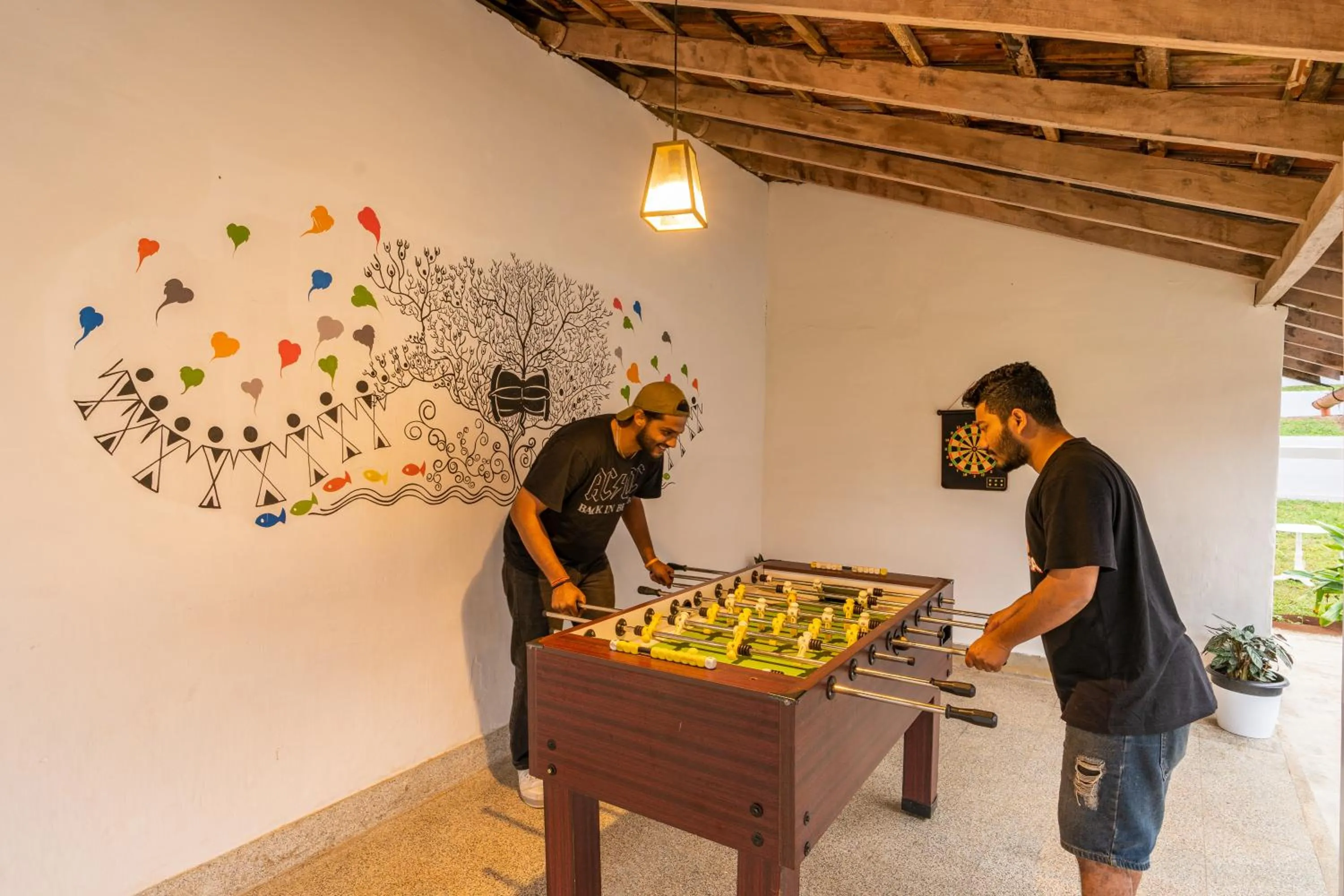Game Room in Zostel Plus Wayanad