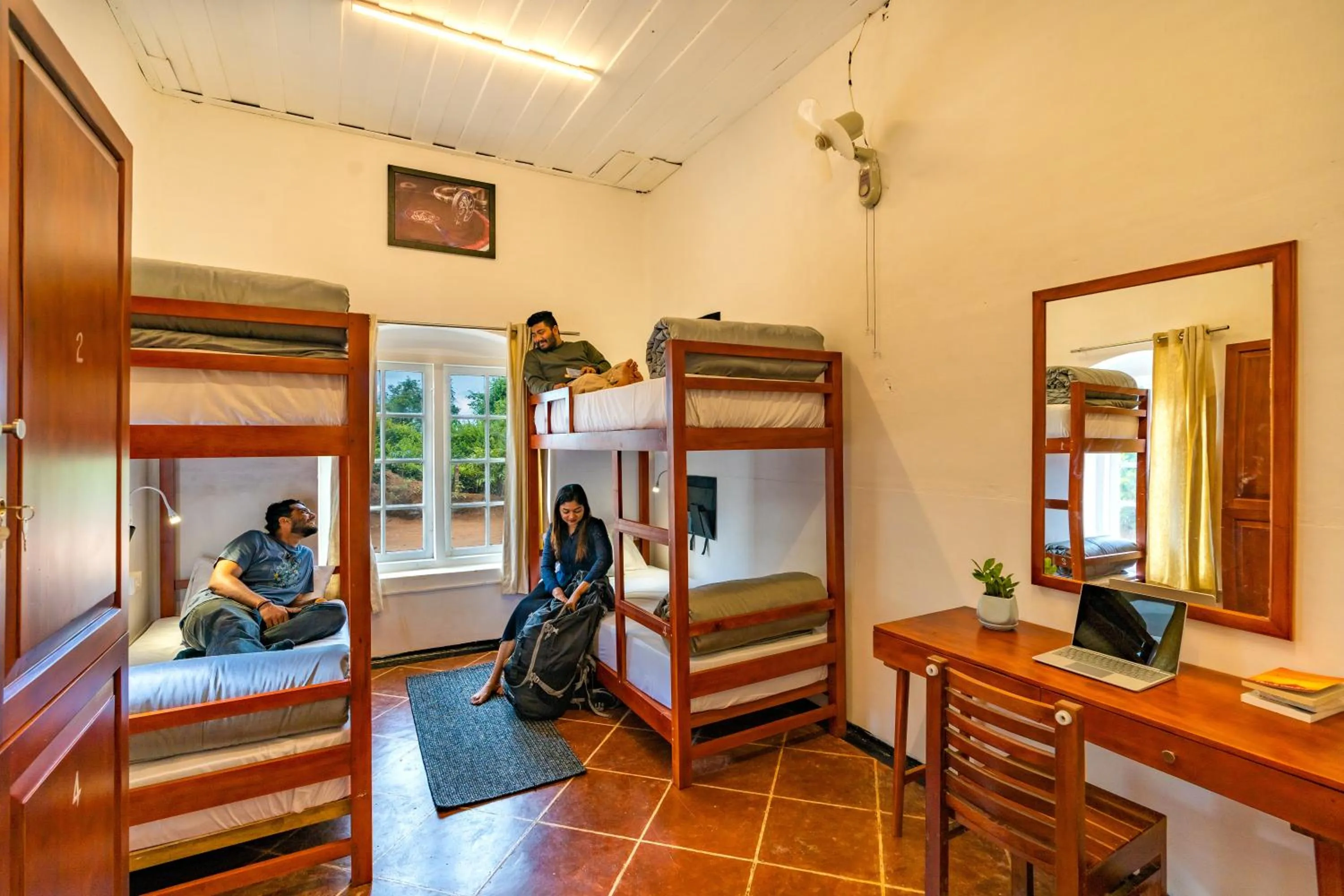 Bed in Zostel Plus Wayanad