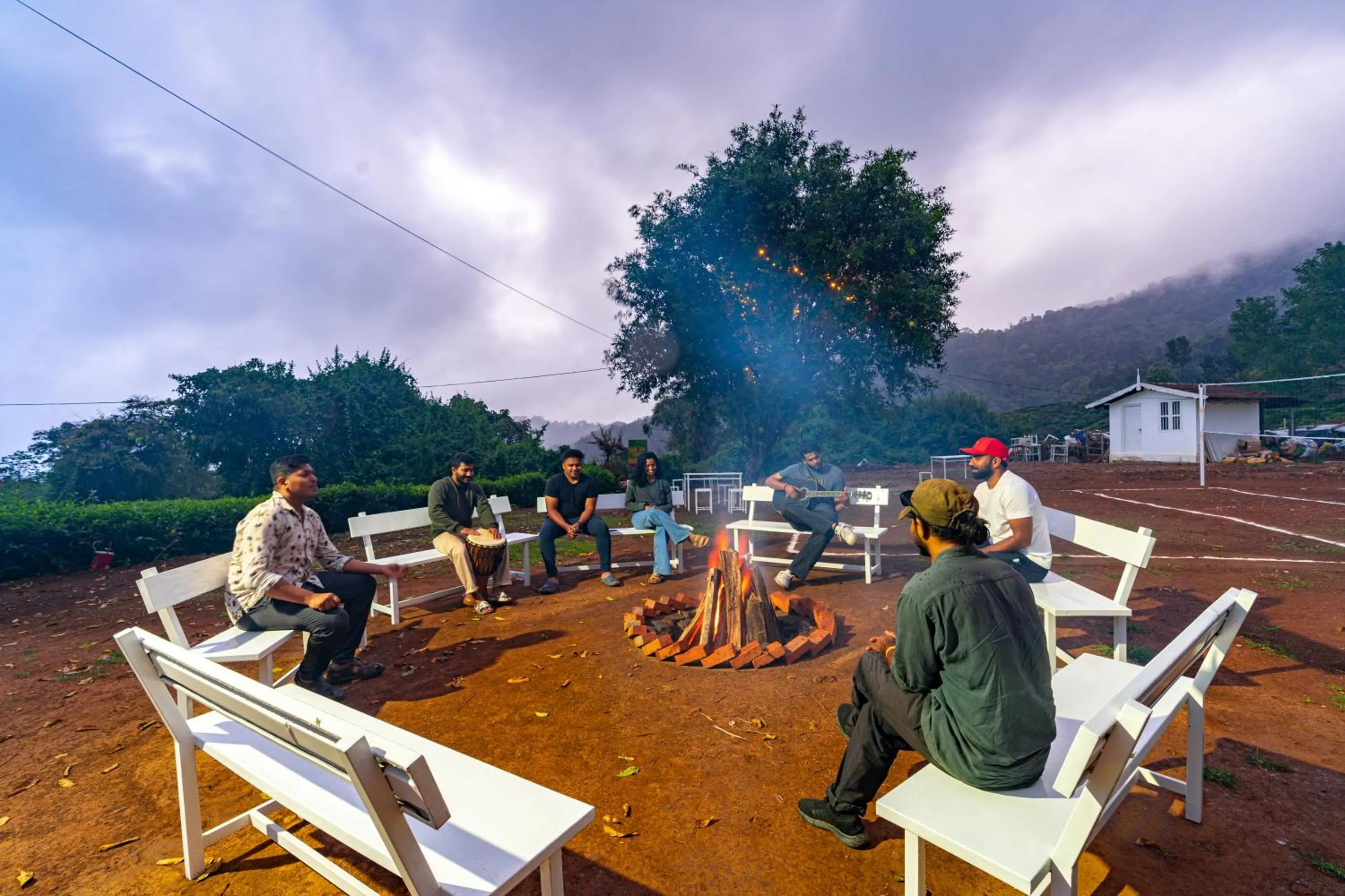 People in Zostel Plus Wayanad