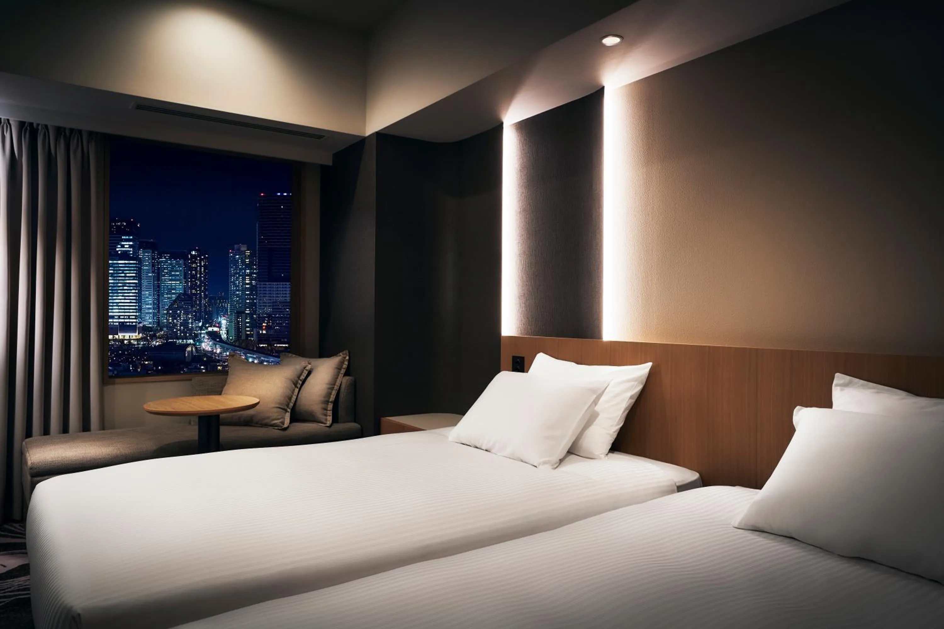 Bed in Hotel JAL City Tokyo Toyosu