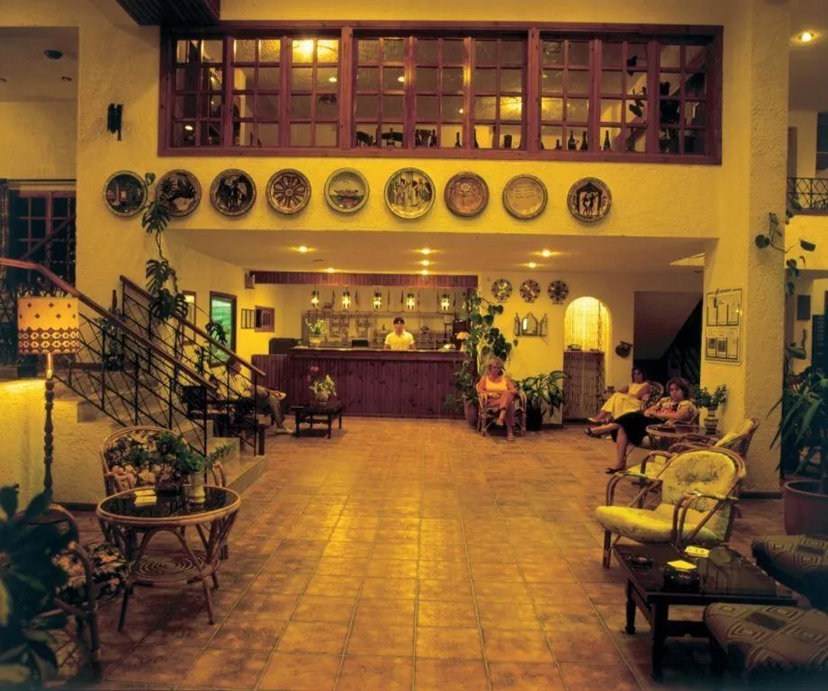 Lobby or reception in Oasis Hotel Bungalows Rhodes- All Inclusive