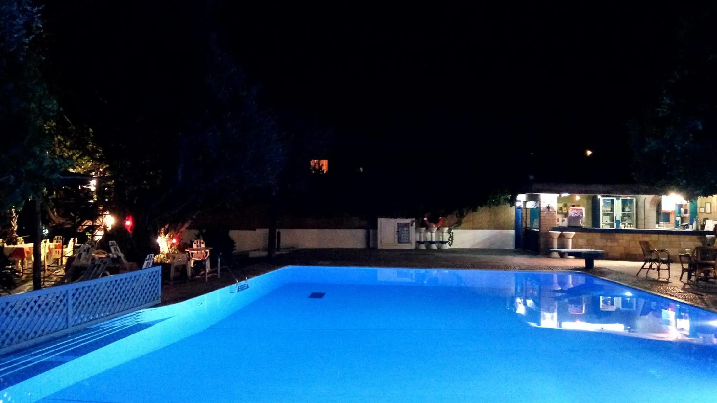 Pool view in Oasis Hotel Bungalows Rhodes- All Inclusive