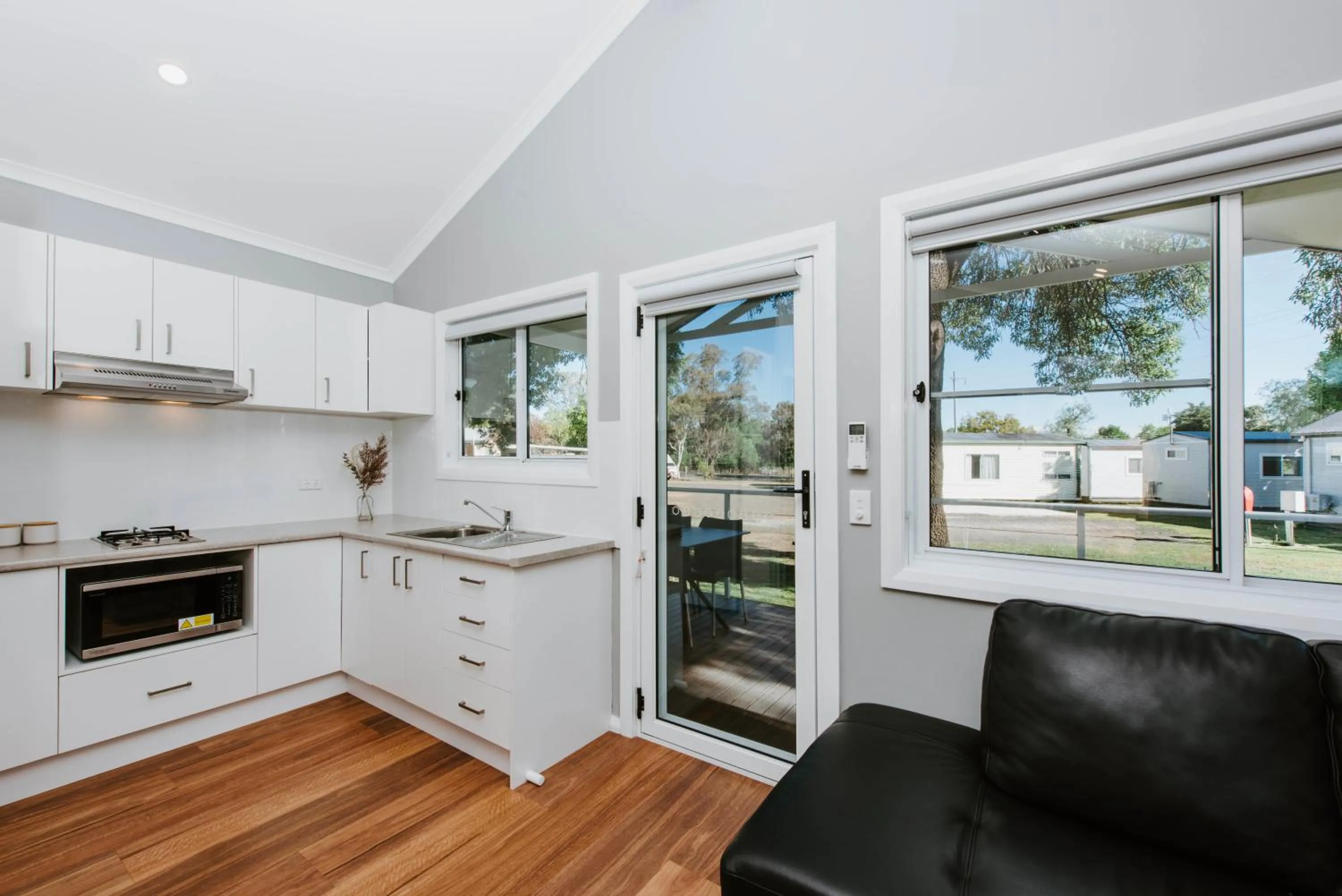 kitchen in Gulgong Tourist Park