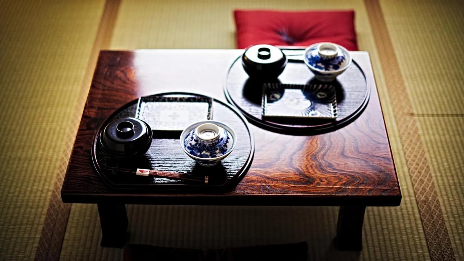 Dining area in Kokonoe Machiya