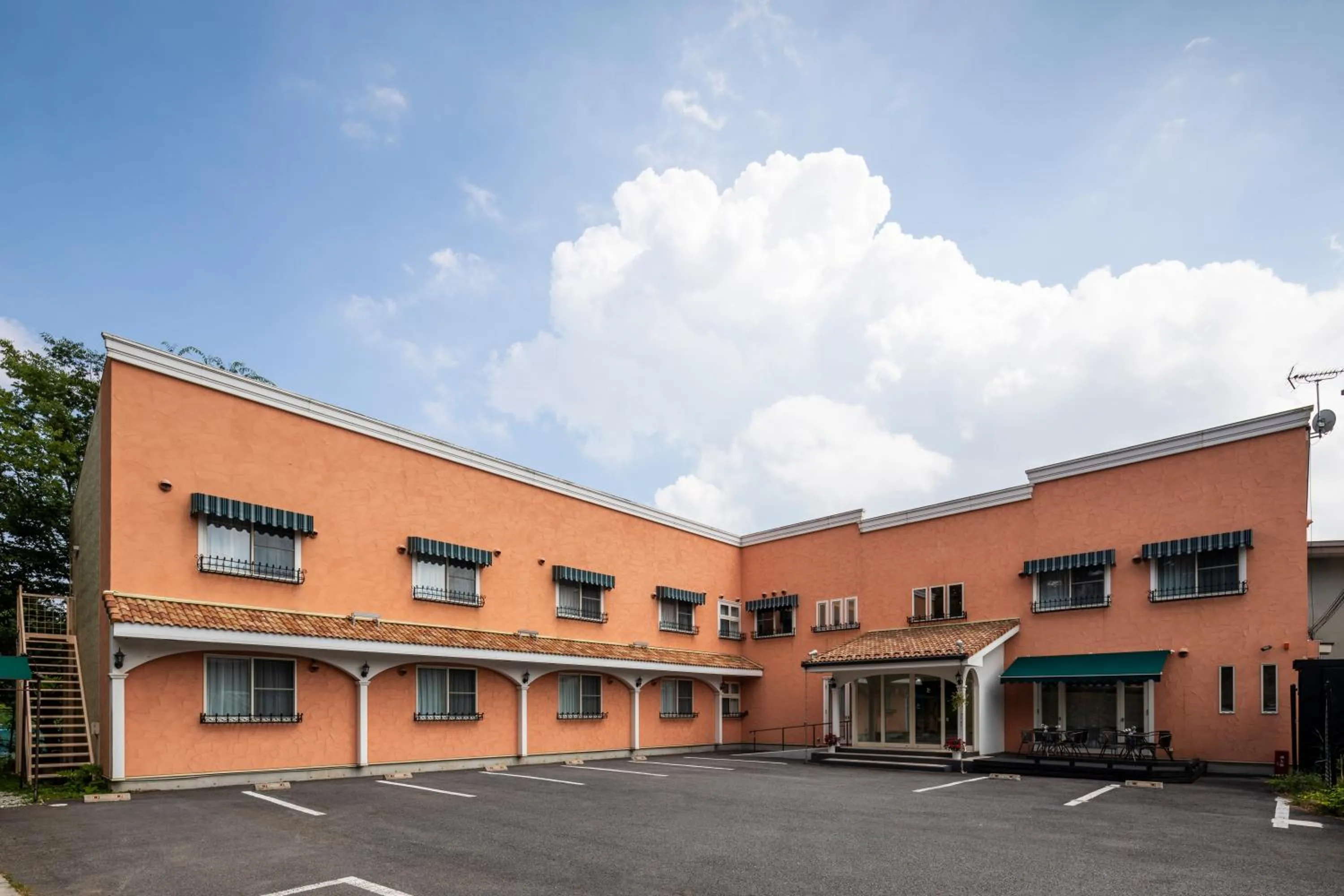 Property building in Hotel Berlinetta Karuizawa