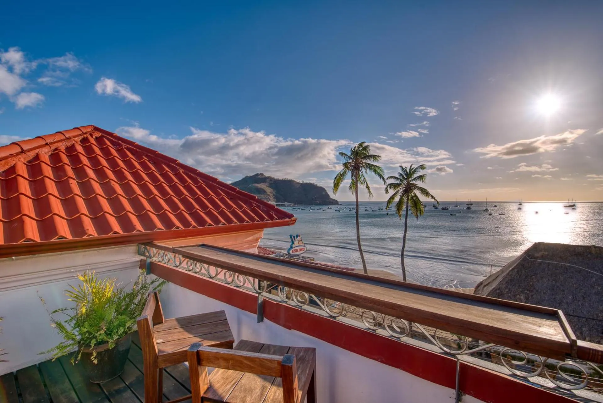 Sunset in Hotel Alcazar