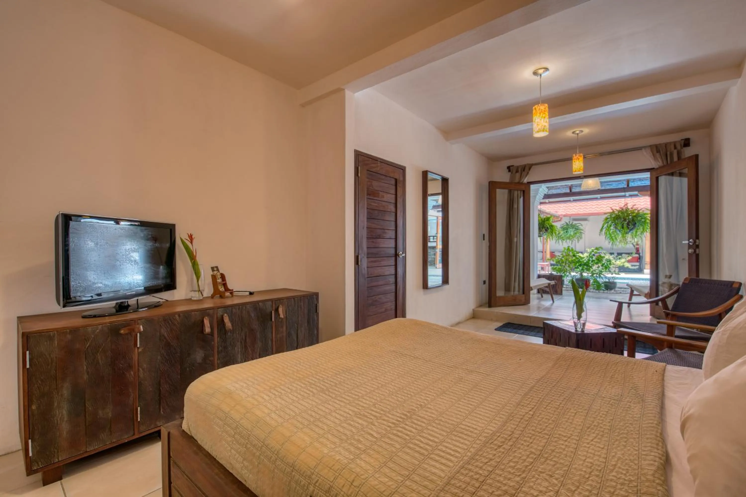 Bed in Hotel Alcazar