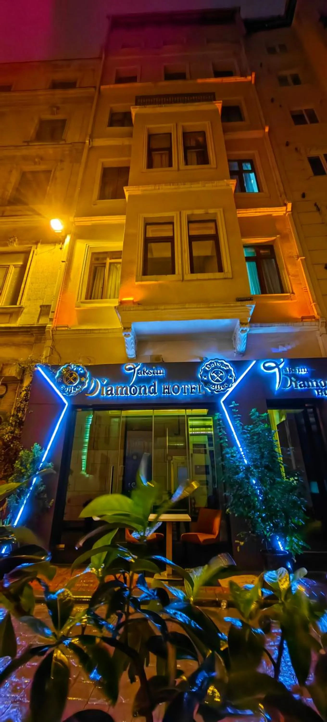 Property building in taksim diamond hotel