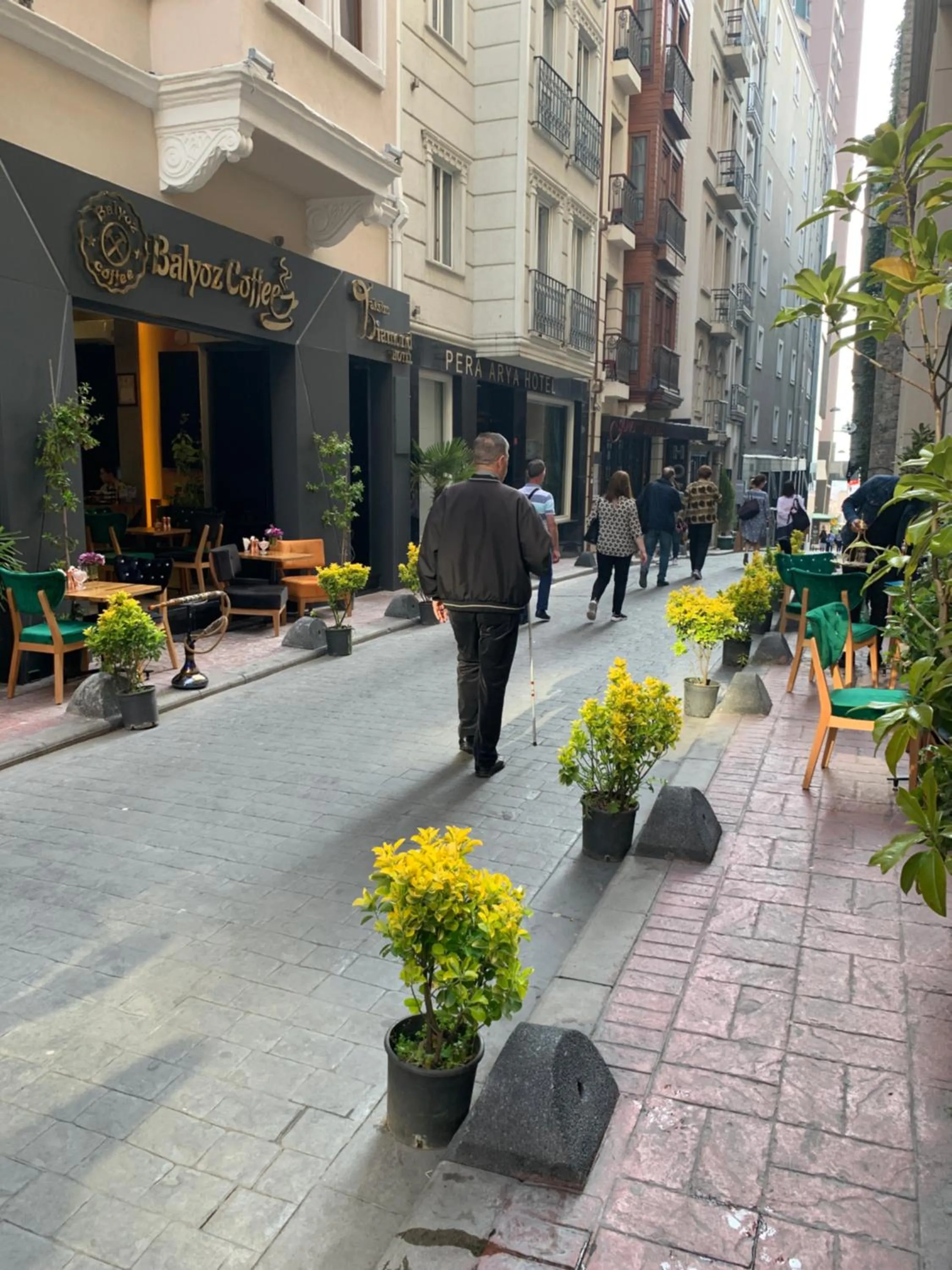 Facade/entrance in taksim diamond hotel