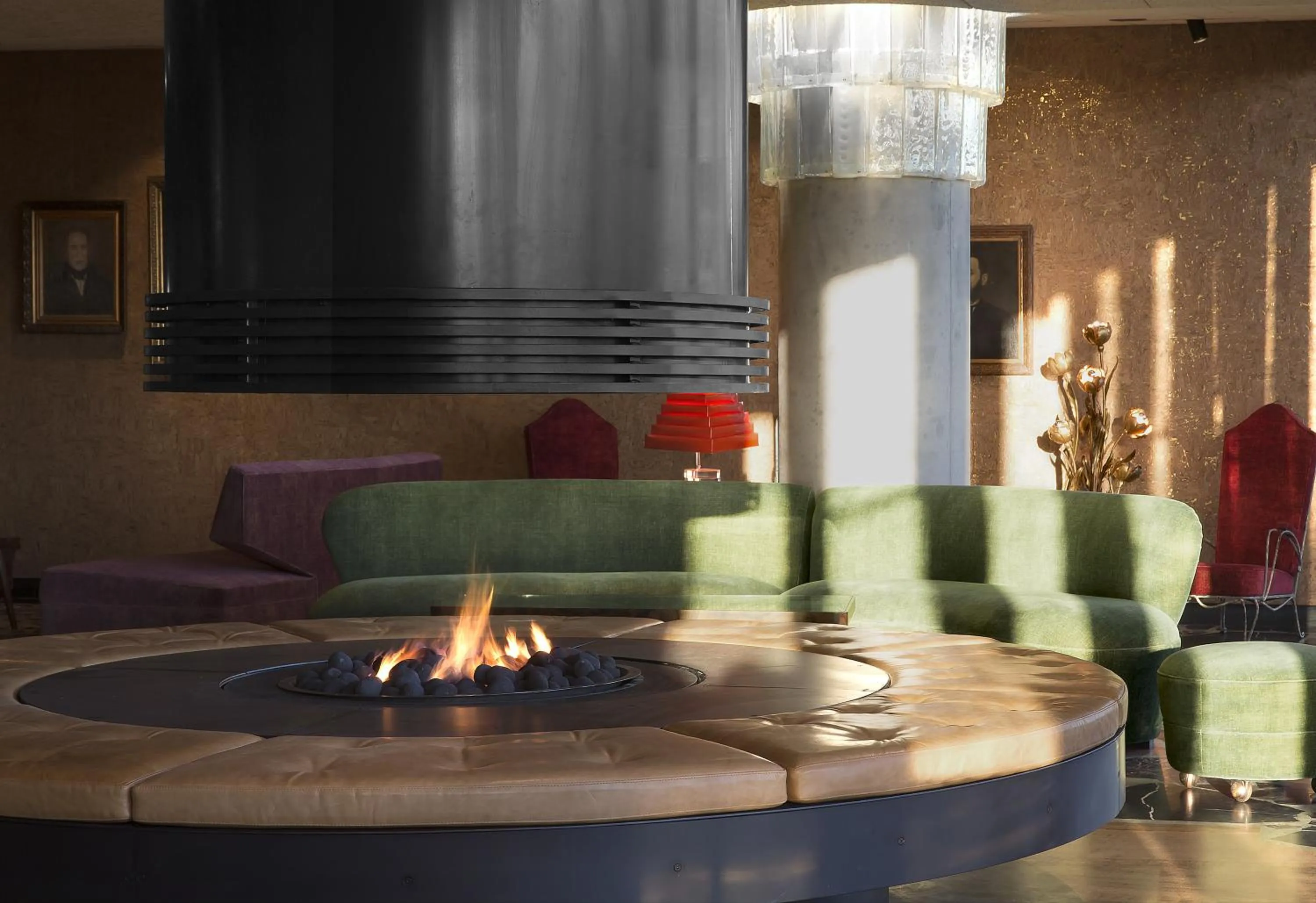 Lounge or bar in Ovolo Canberra, a Wyndham Hotel