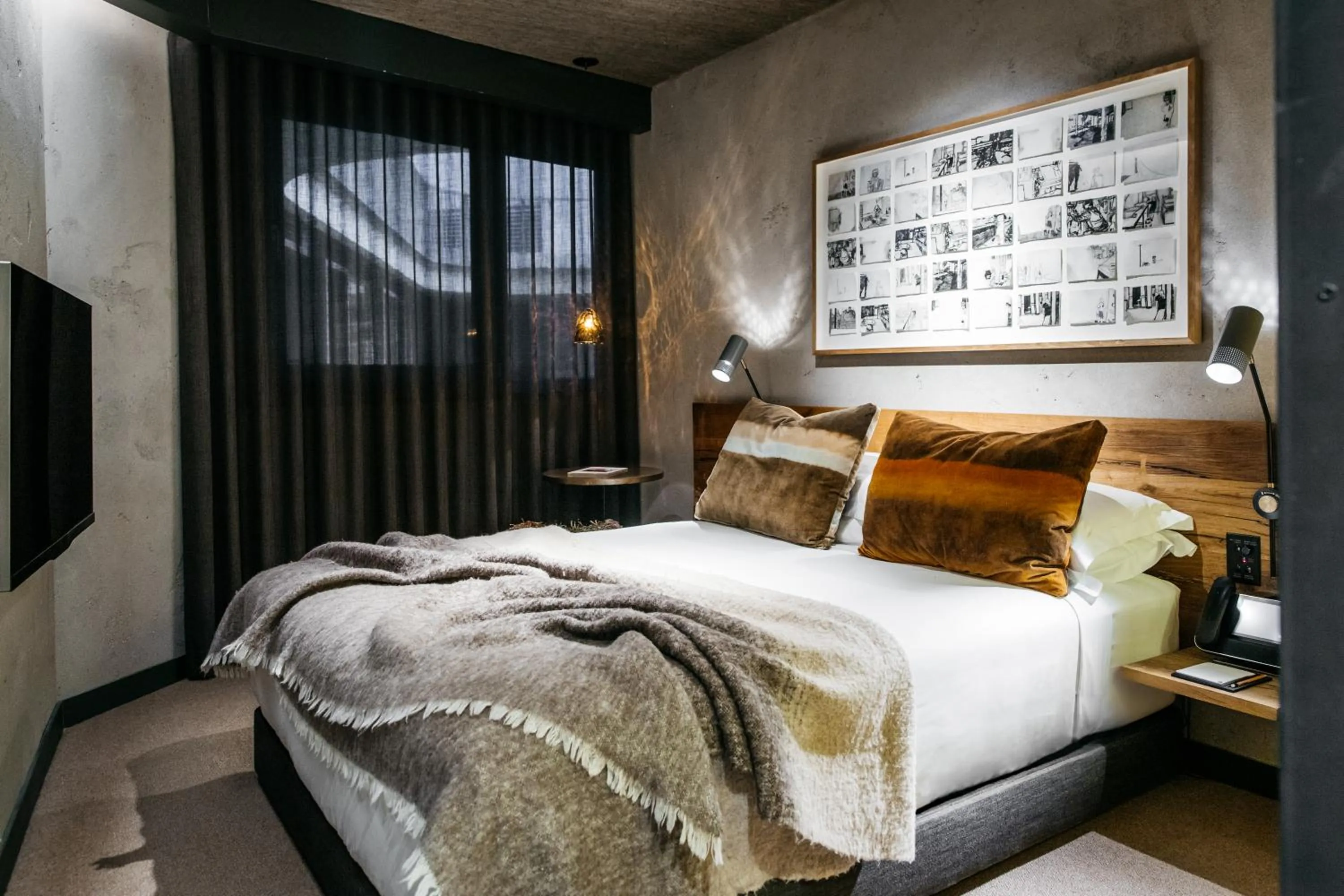 Bed in Ovolo Canberra, a Wyndham Hotel