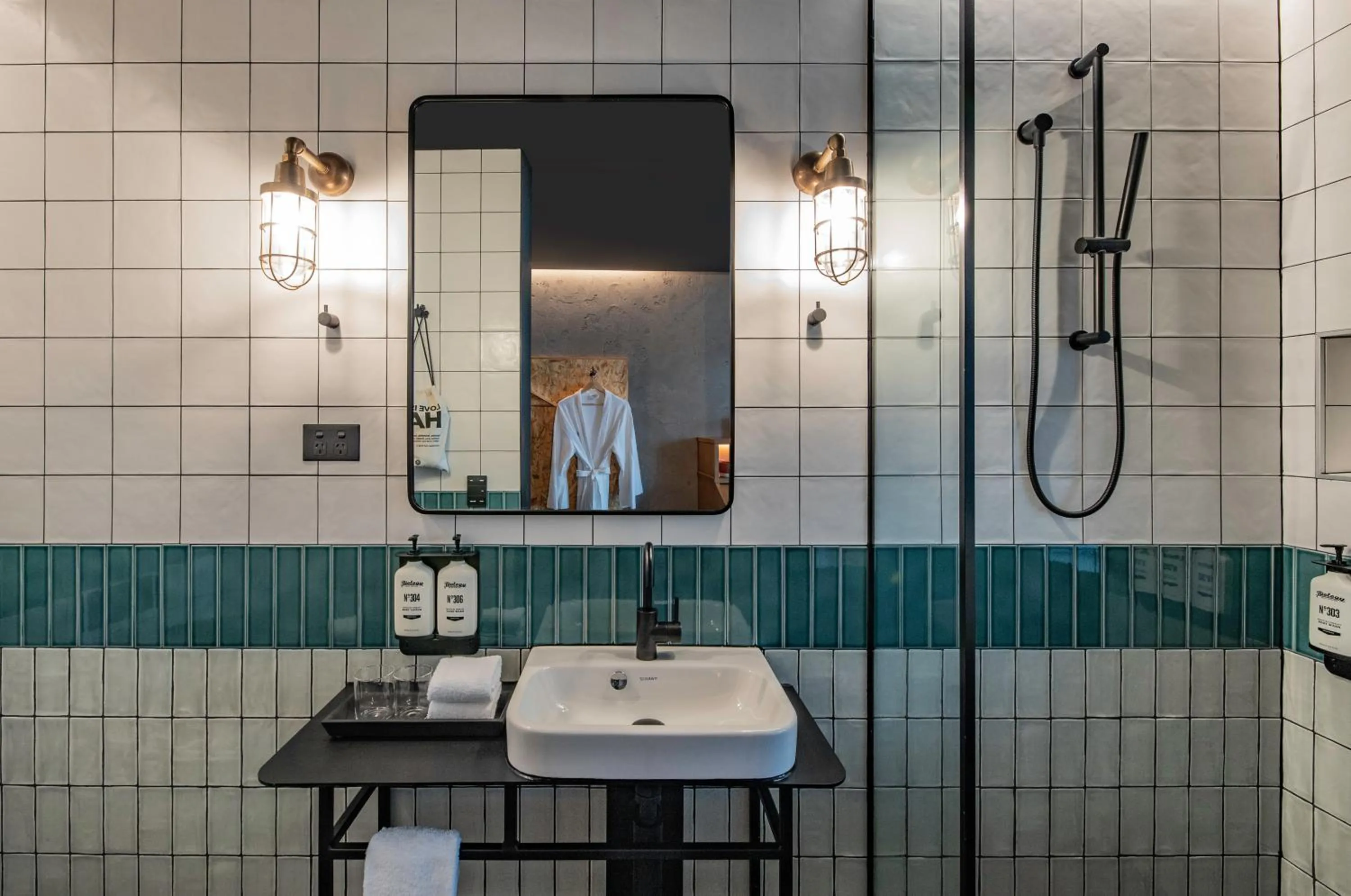 Bathroom in Ovolo Canberra, a Wyndham Hotel