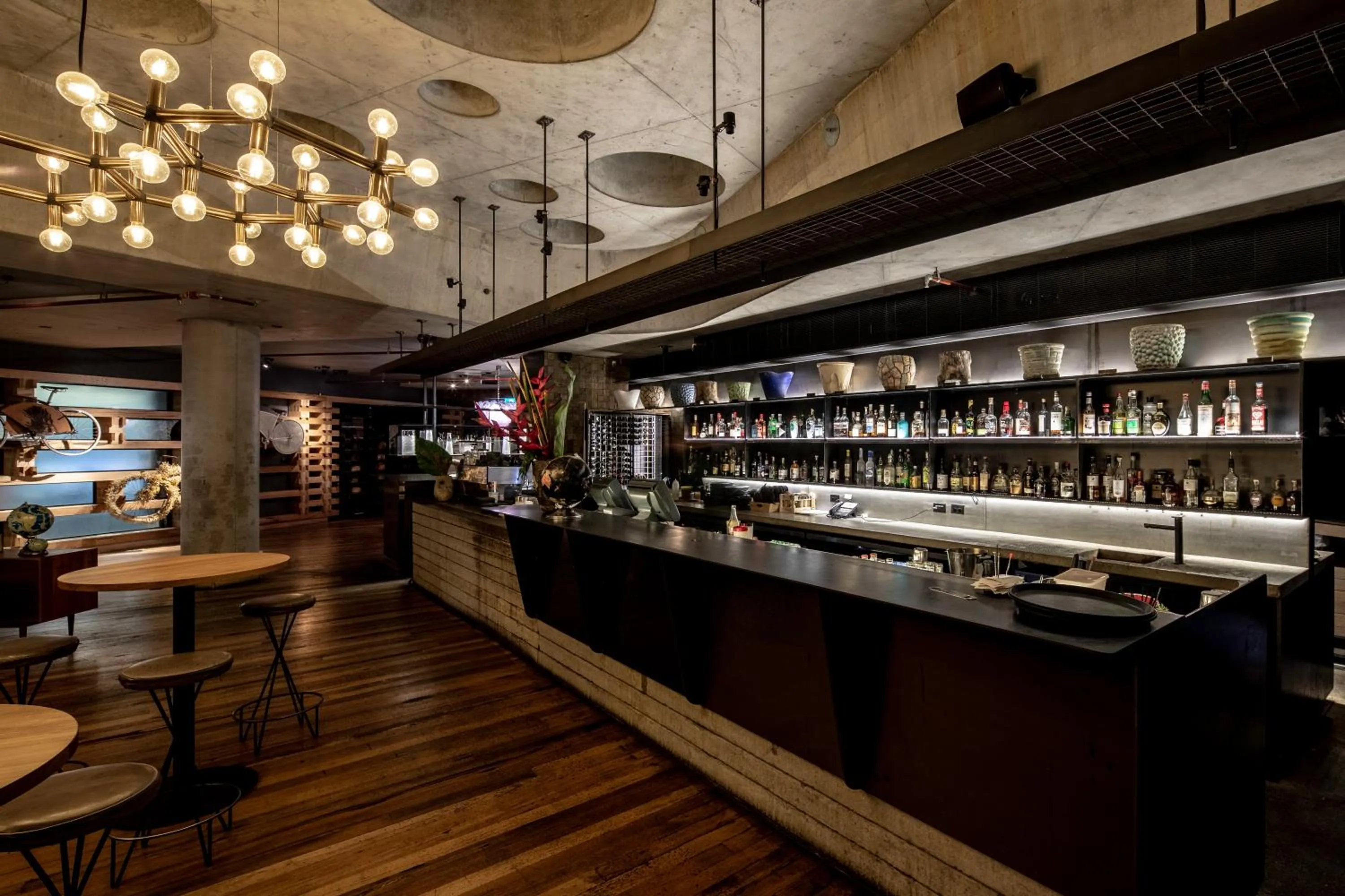 Lounge or bar in Ovolo Canberra, a Wyndham Hotel