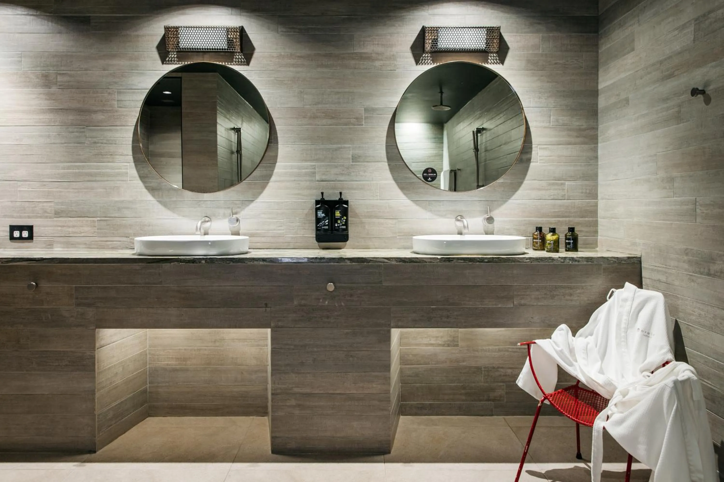 Bathroom in Ovolo Canberra, a Wyndham Hotel