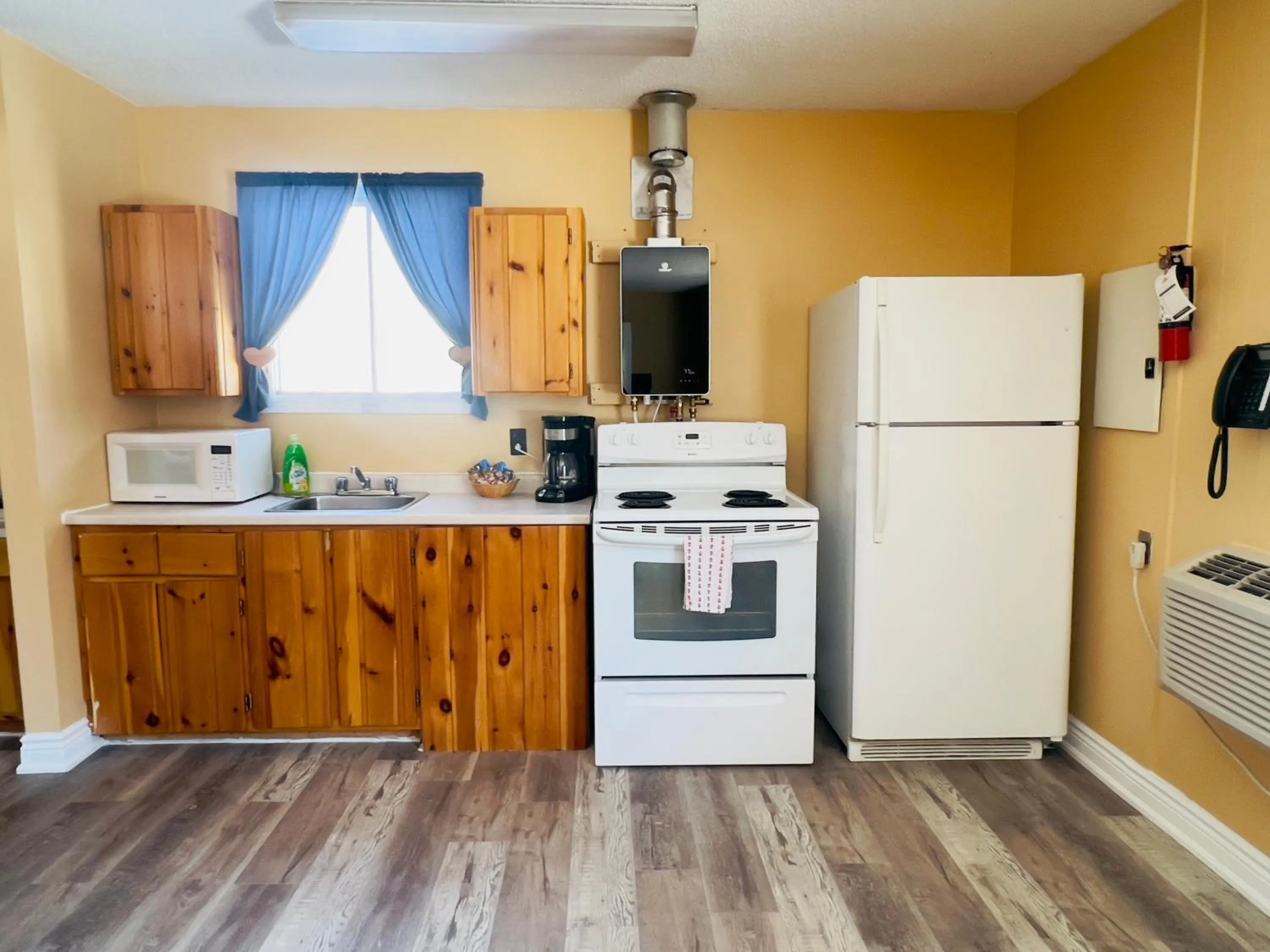 kitchen in Glenview Cottages