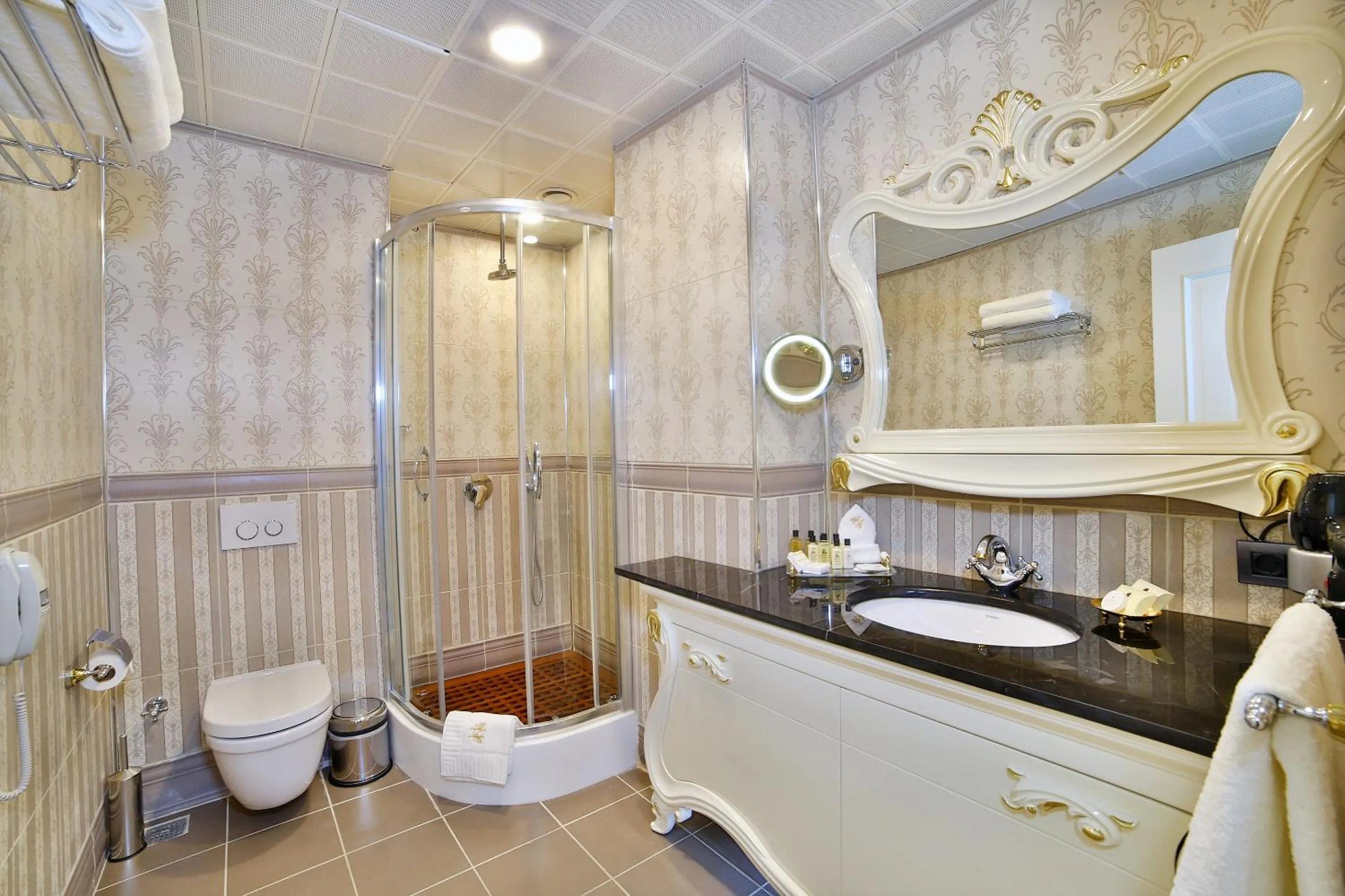 Shower in Seven Hills Palace & Spa