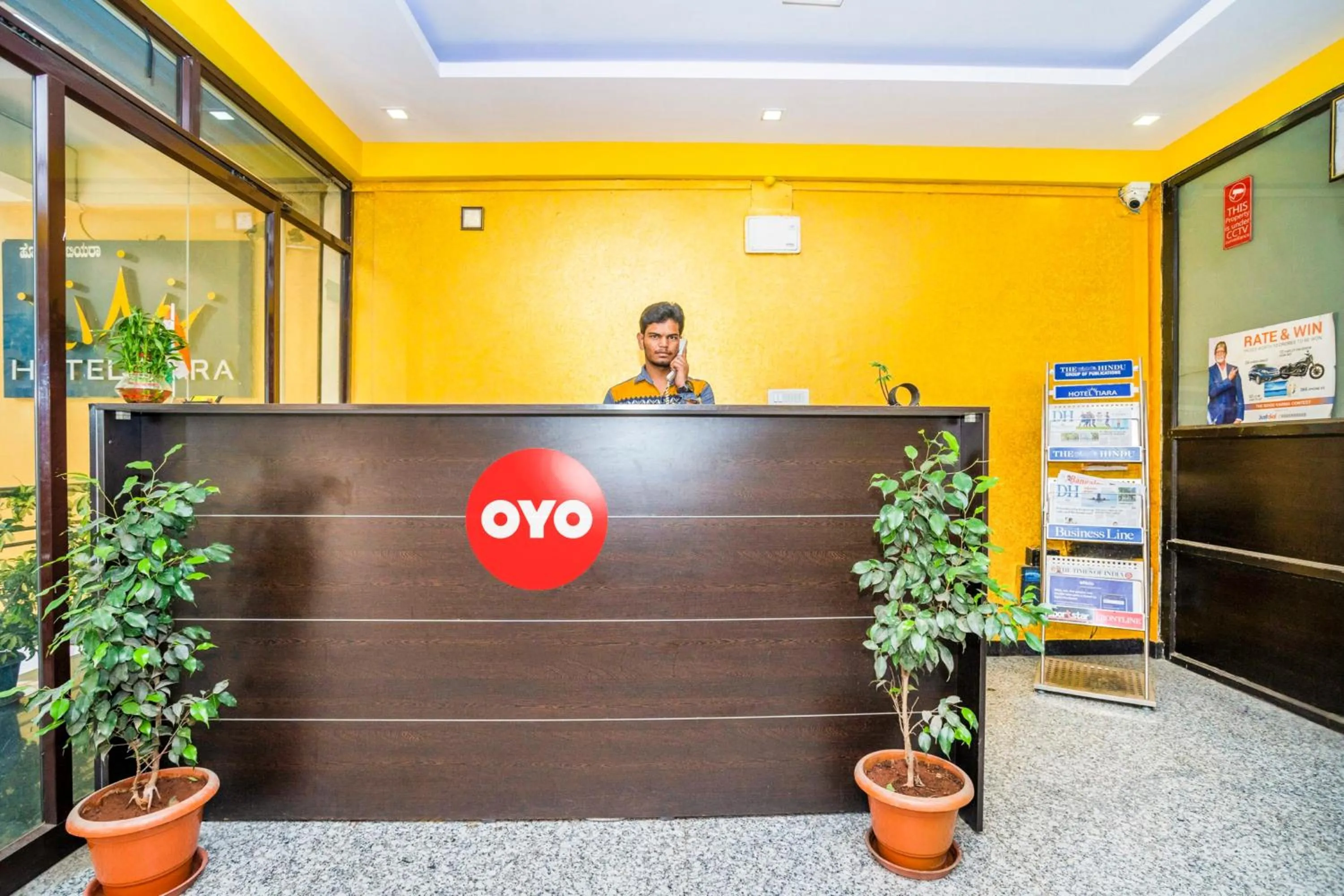 Lobby or reception in Super Collection O Tiara Near Christ university