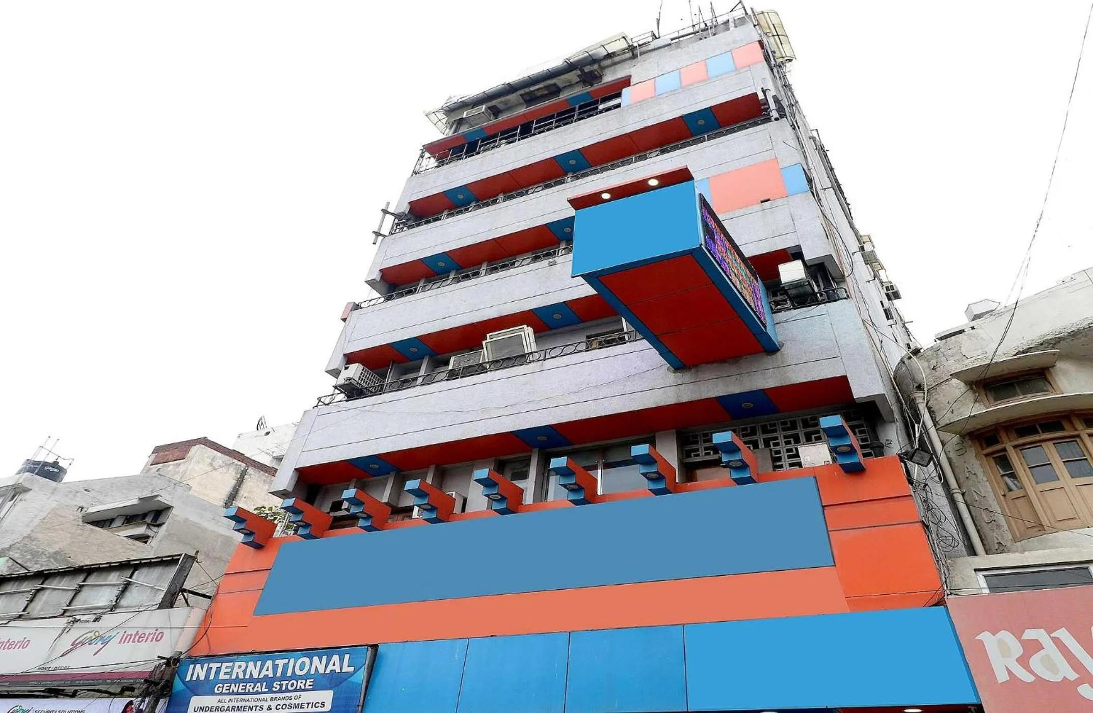 Facade/entrance in HOTEL O Vivek International Hotel