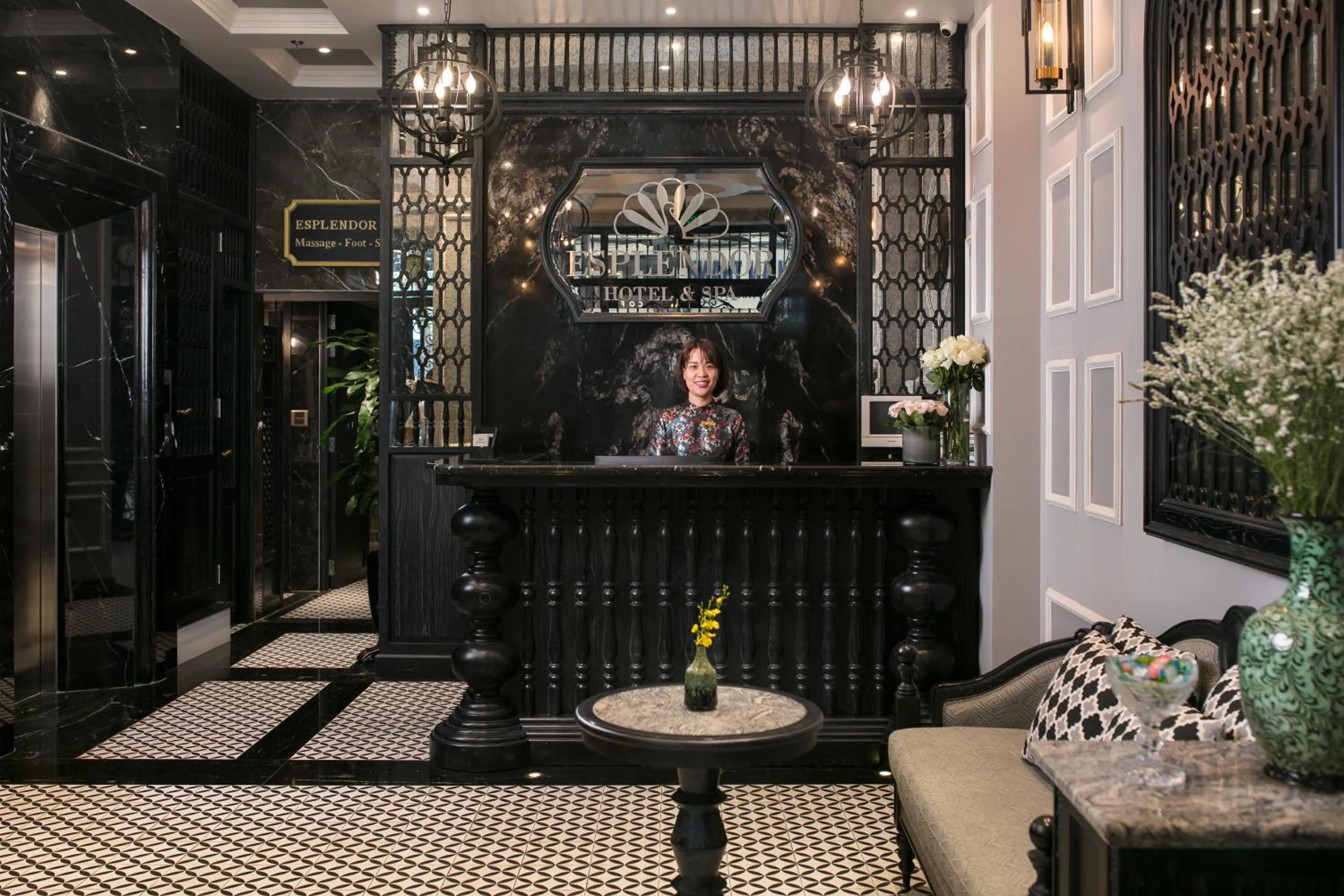 Lobby or reception in Hanoi Esplendor Hotel and Spa