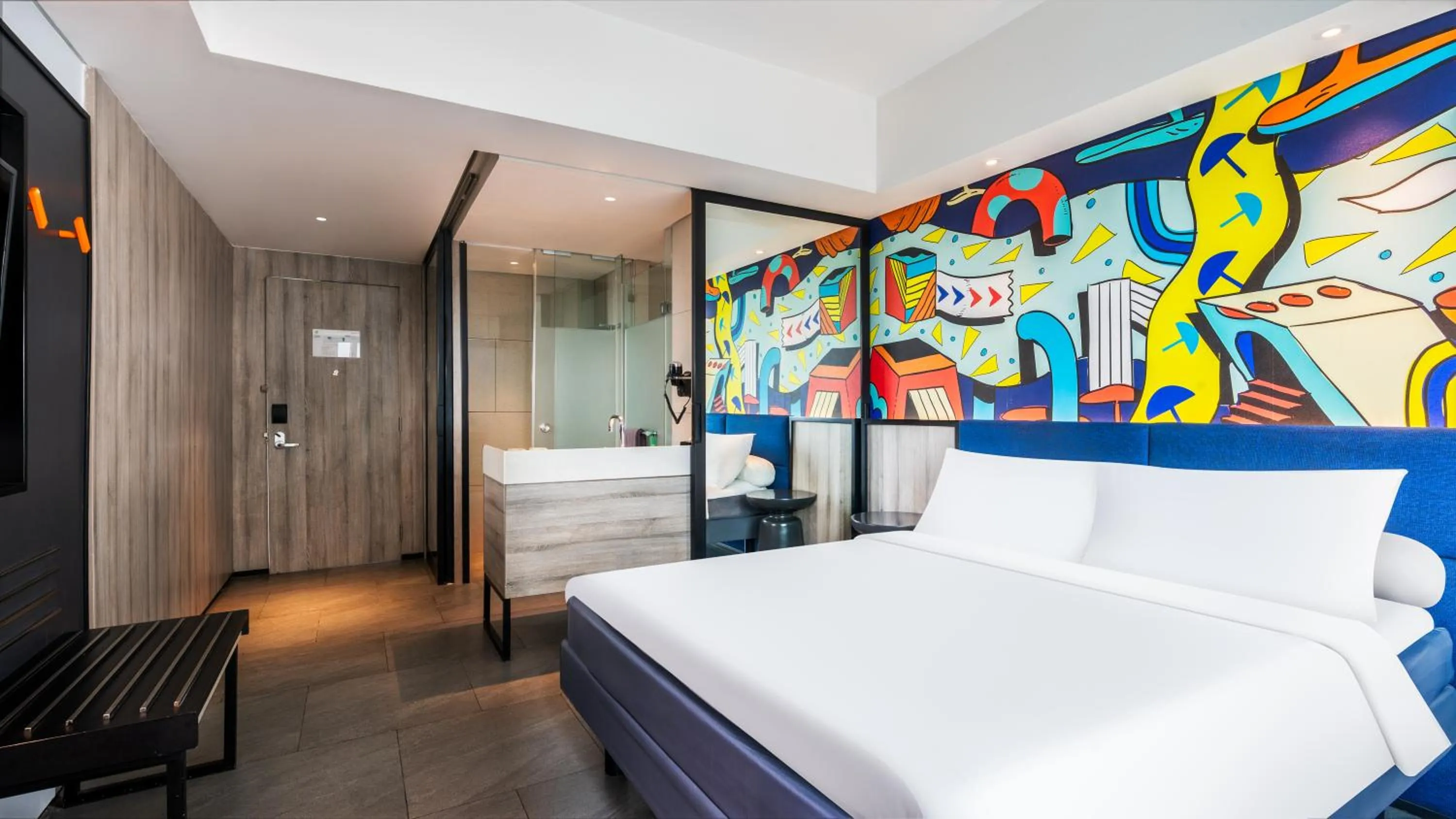 Bed in ibis Styles Jakarta Tanah Abang