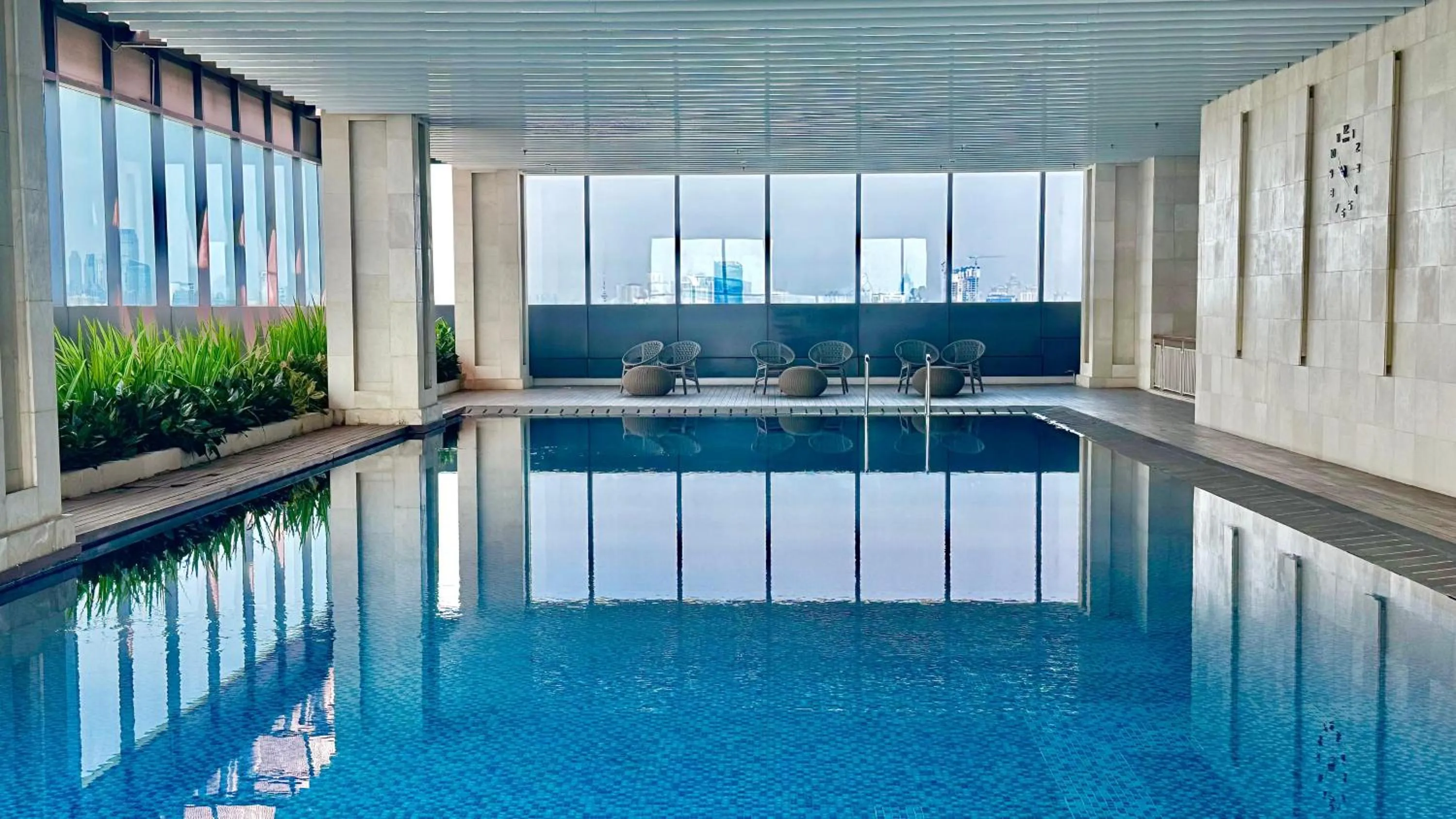 Swimming pool in ibis Styles Jakarta Tanah Abang