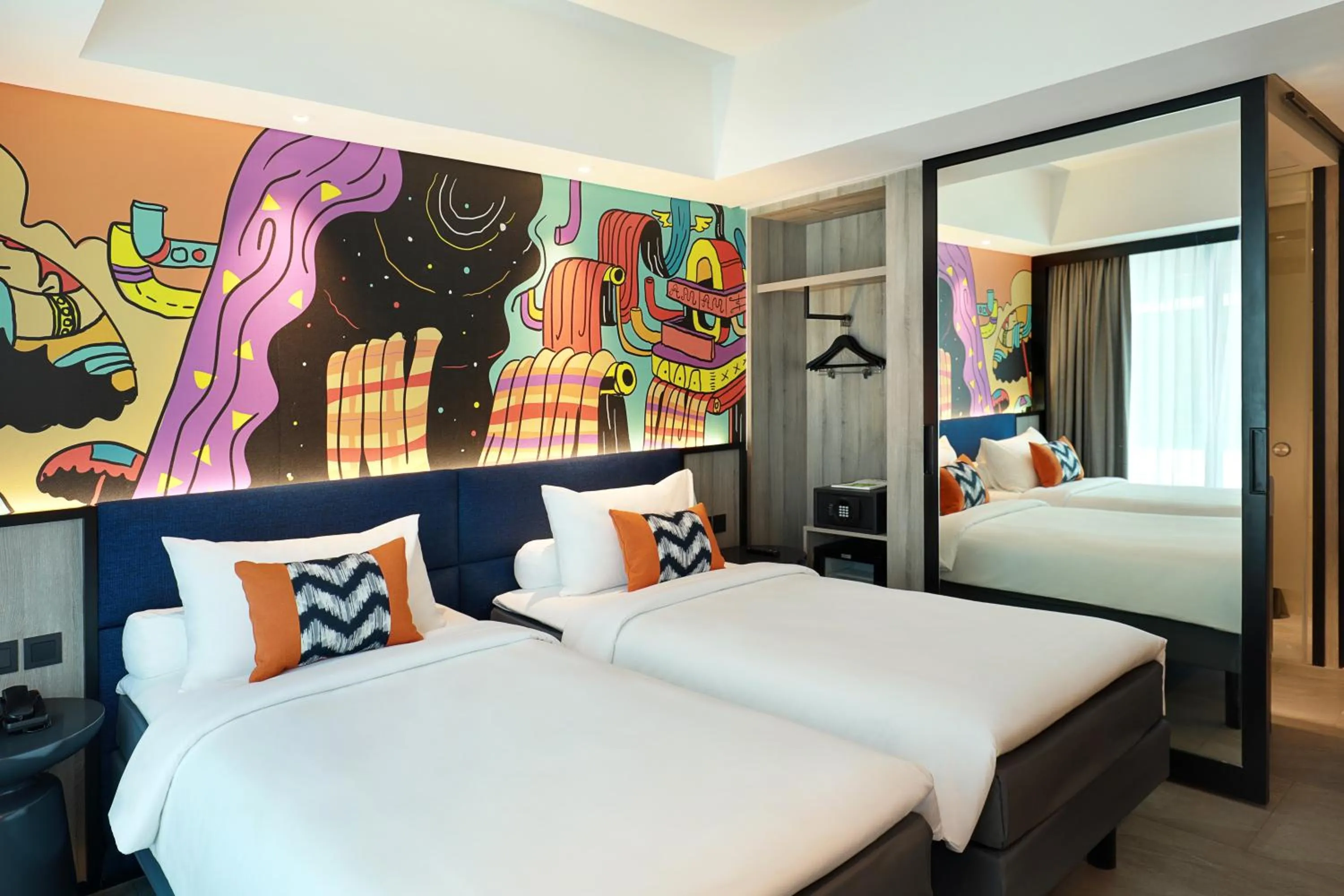 Bed in ibis Styles Jakarta Tanah Abang