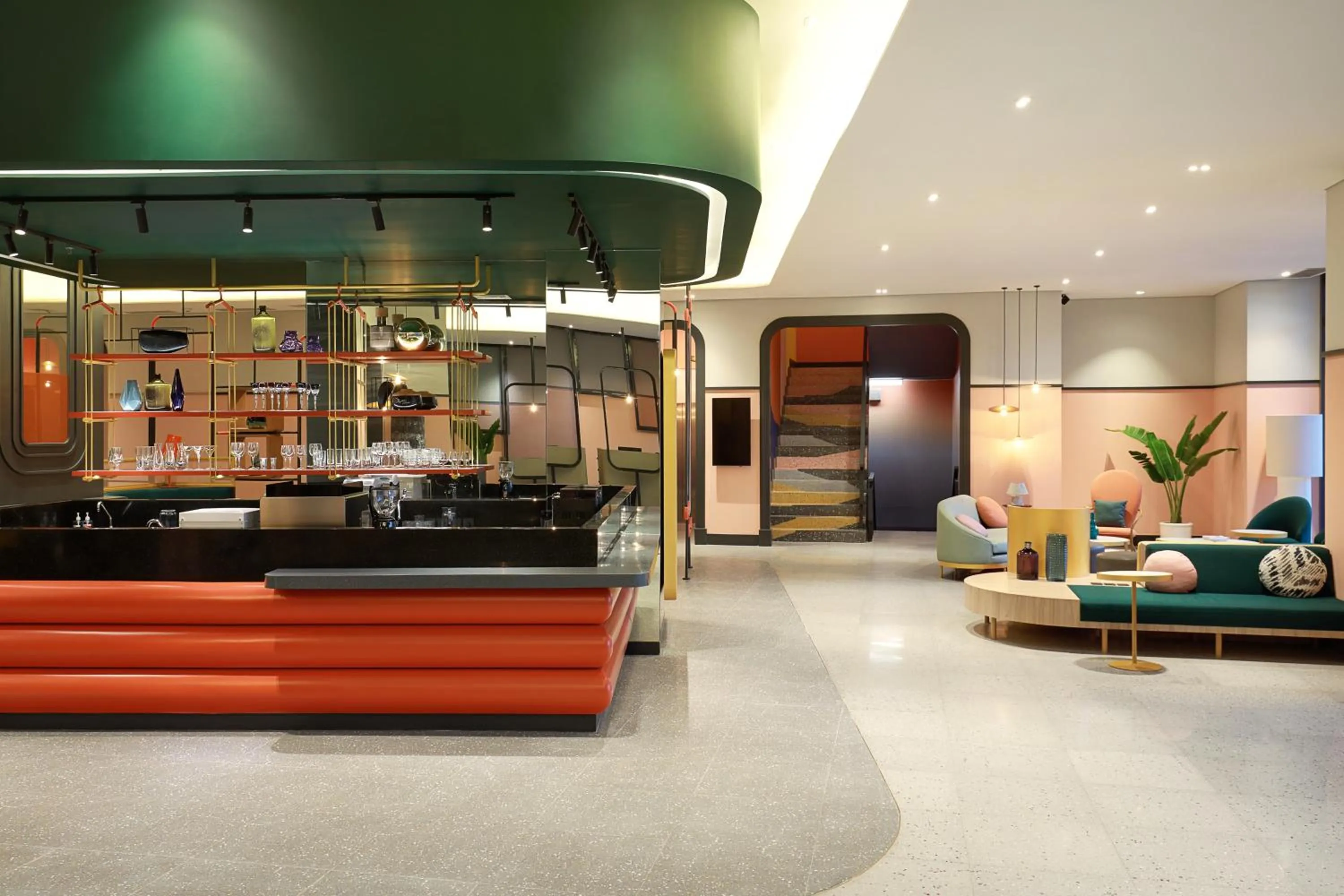 Lobby or reception in ibis Styles Jakarta Tanah Abang