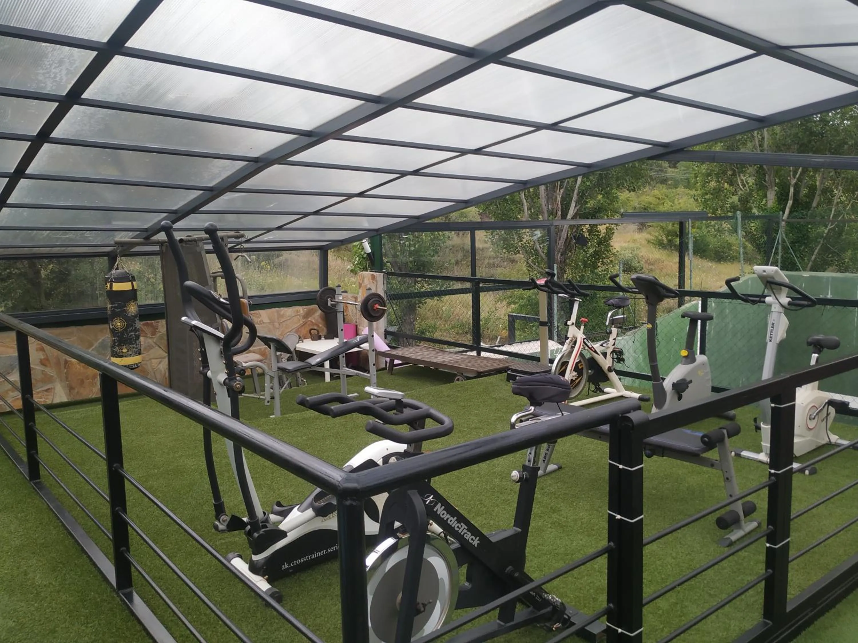 Fitness centre/facilities in Posada Rural SPA Granja LA TEJERA de Lozoya