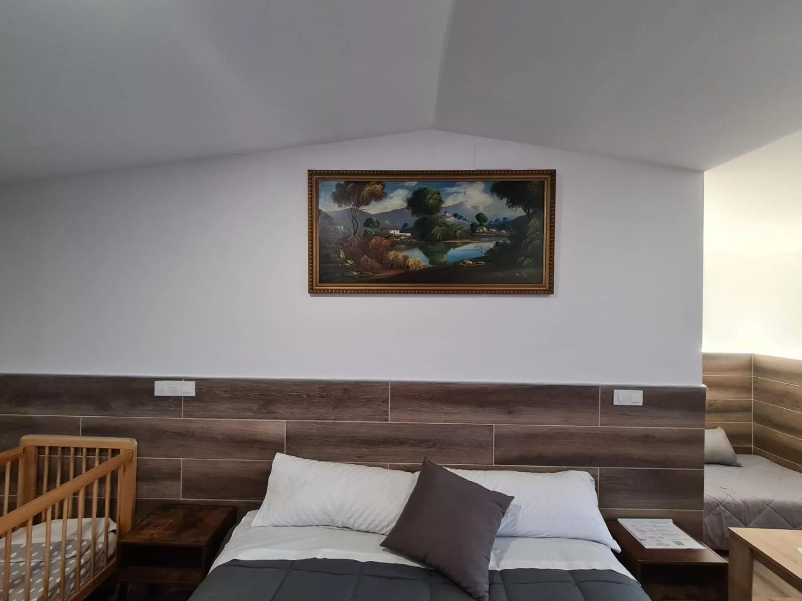 Bed in Posada Rural SPA Granja LA TEJERA de Lozoya