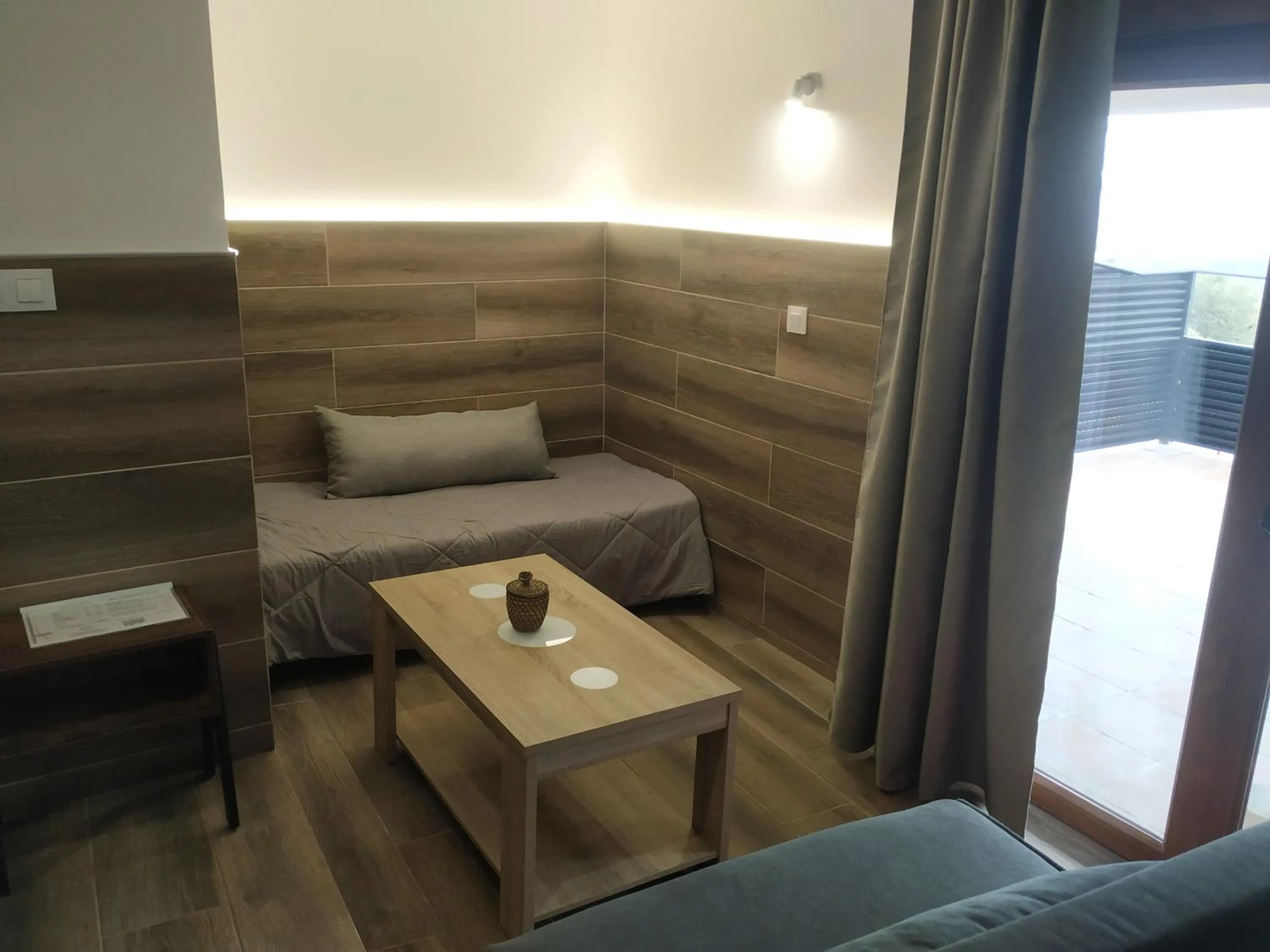 Living room in Posada Rural SPA Granja LA TEJERA de Lozoya