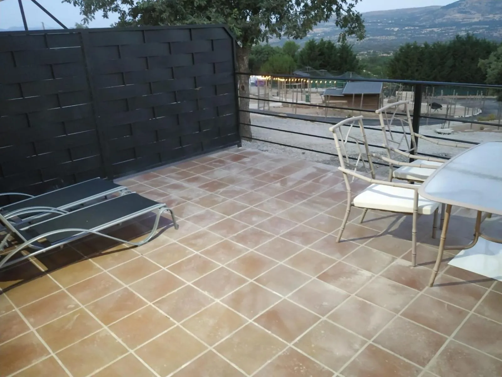 Balcony/Terrace in Posada Rural SPA Granja LA TEJERA de Lozoya