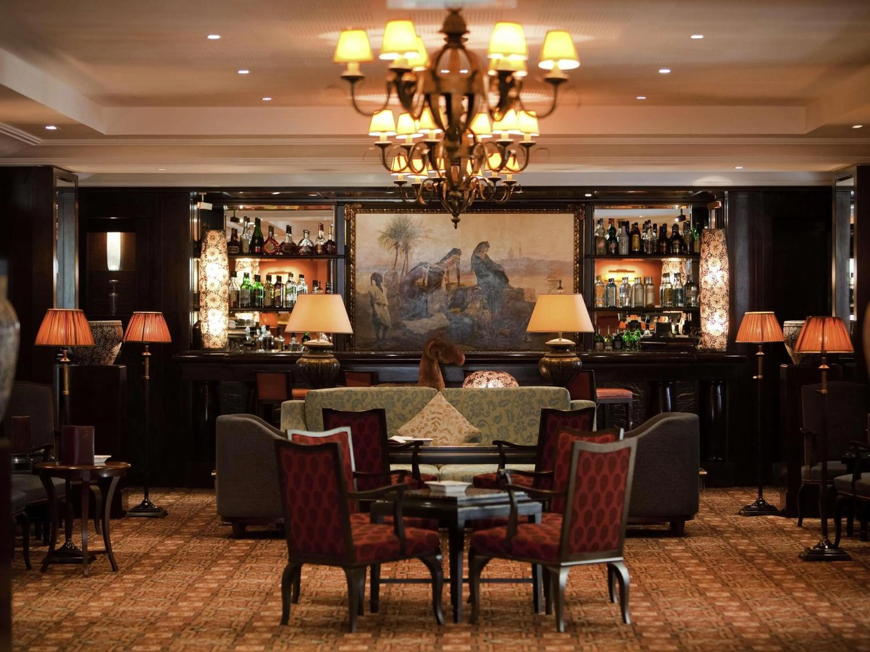 Lounge or bar in Royal Hotel Oran - MGallery Collection