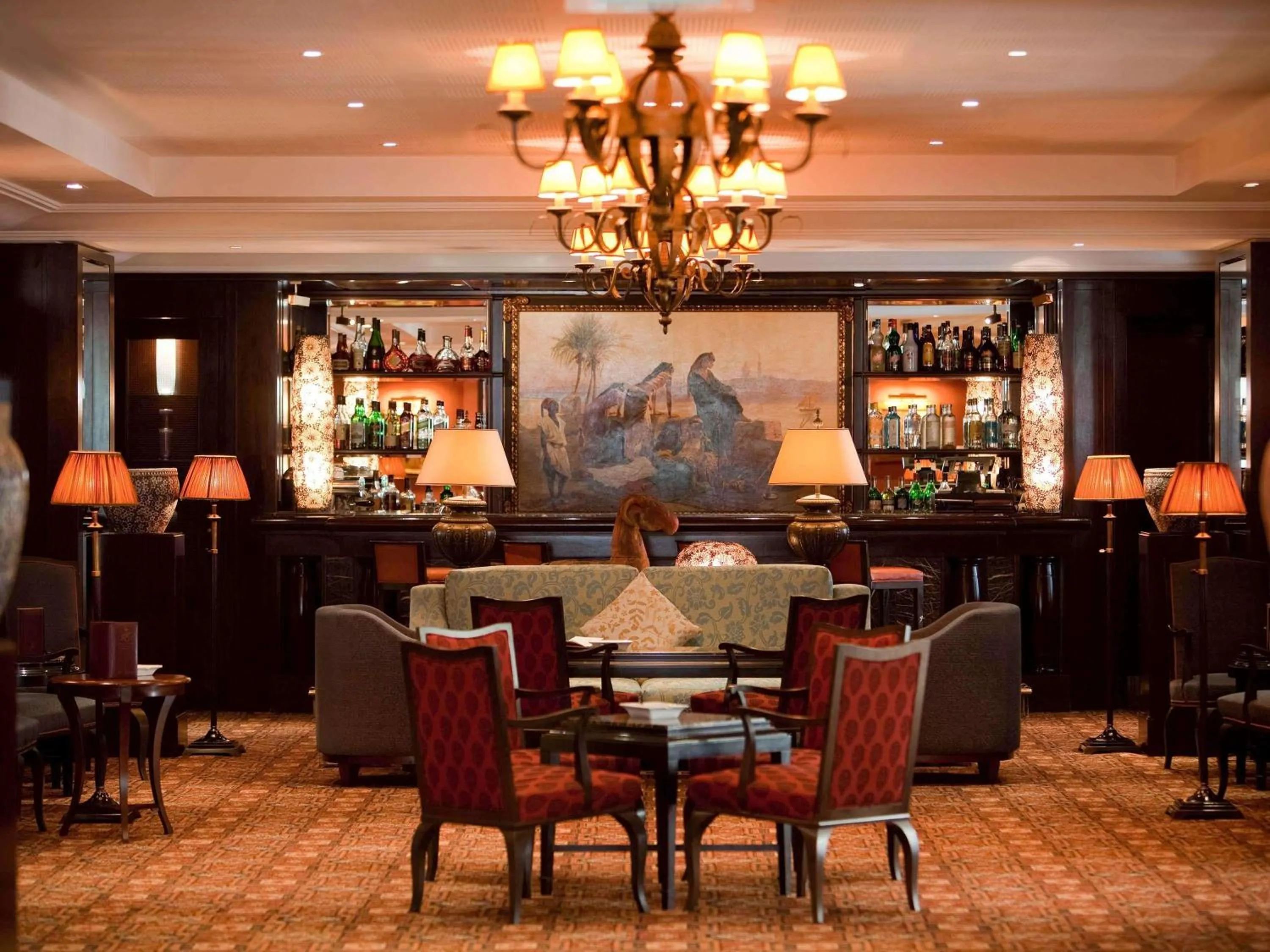 Lounge or bar in Royal Hotel Oran - MGallery Collection