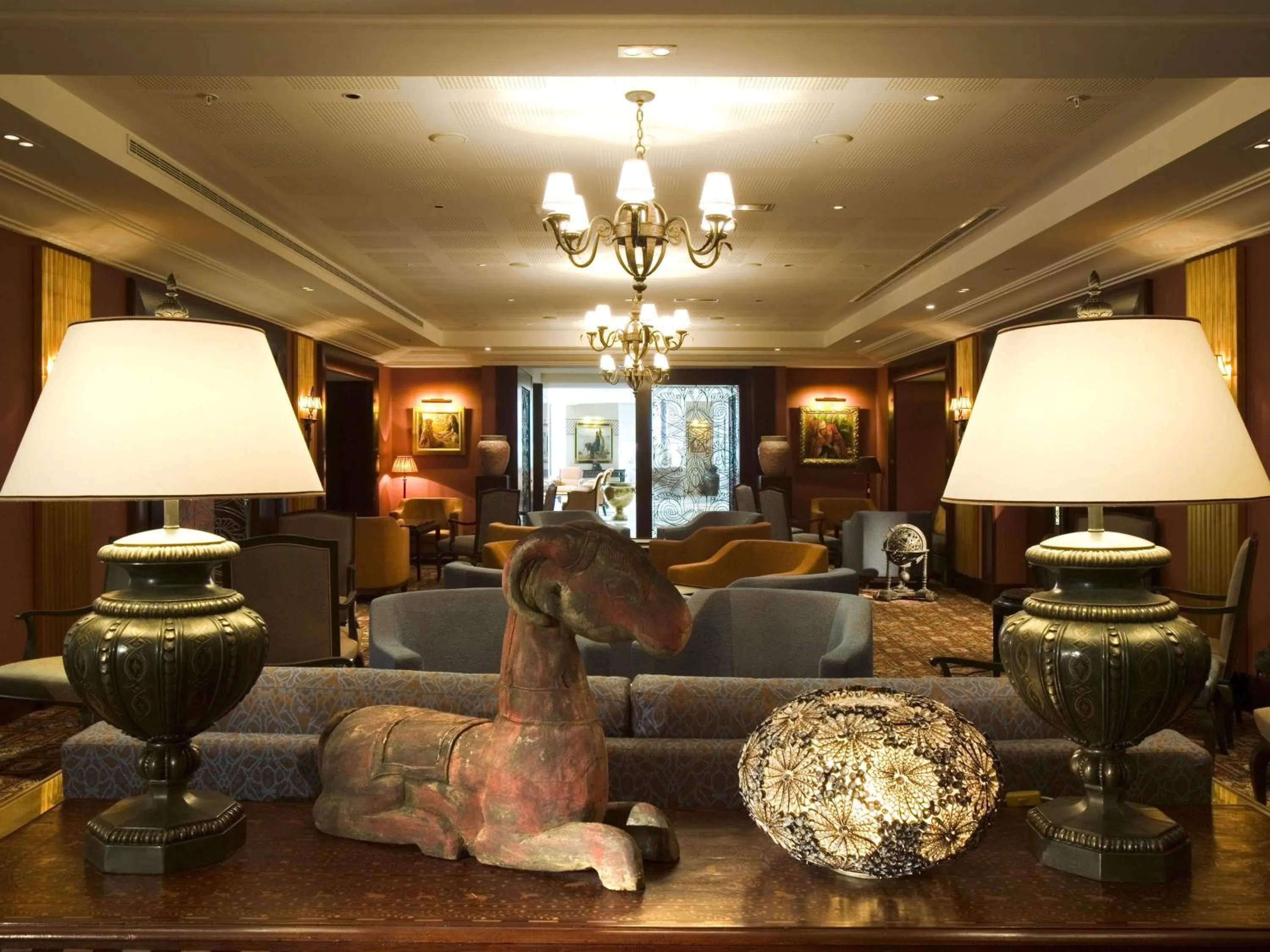 Lounge or bar in Royal Hotel Oran - MGallery Collection