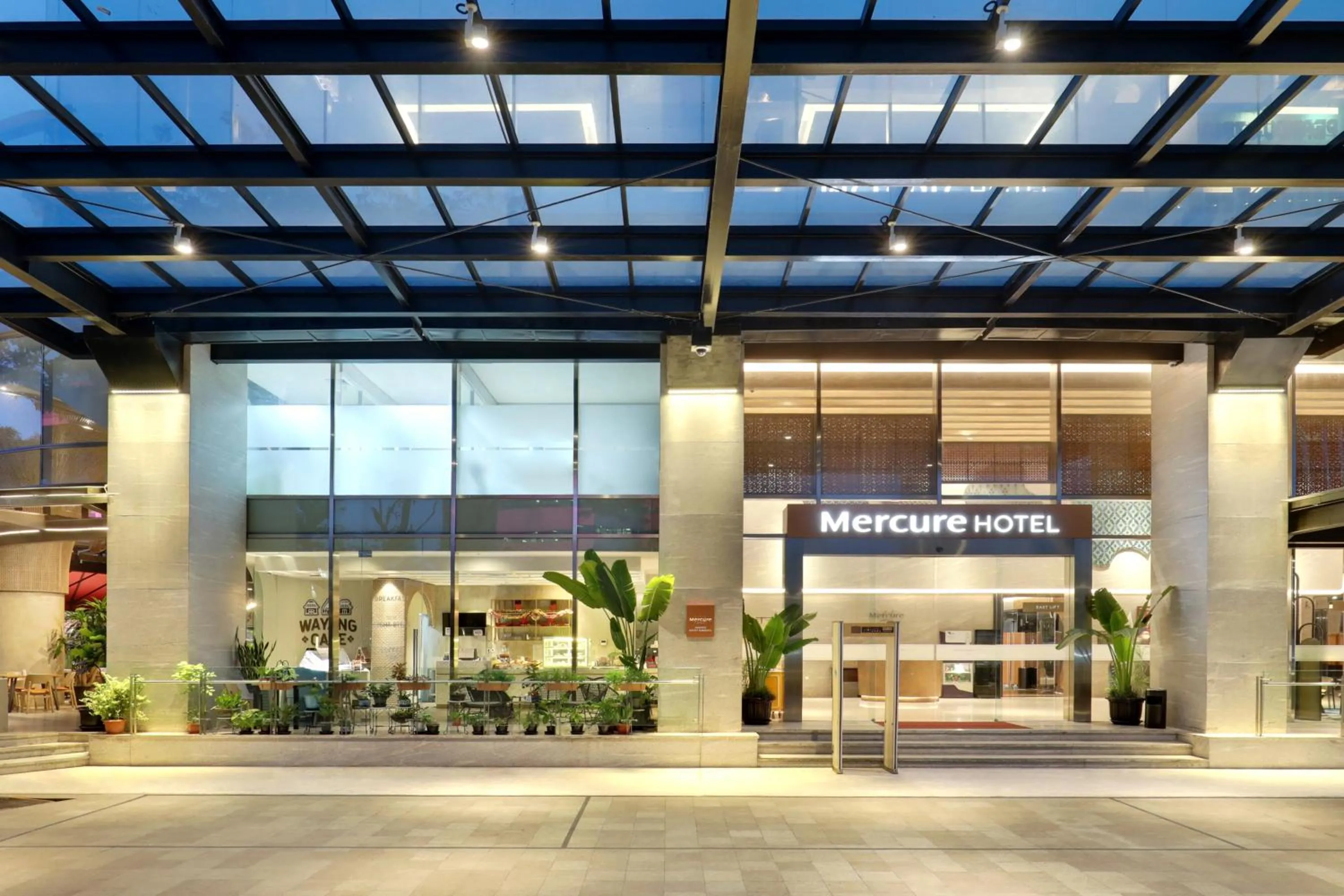 Facade/entrance in Mercure Jakarta Gatot Subroto
