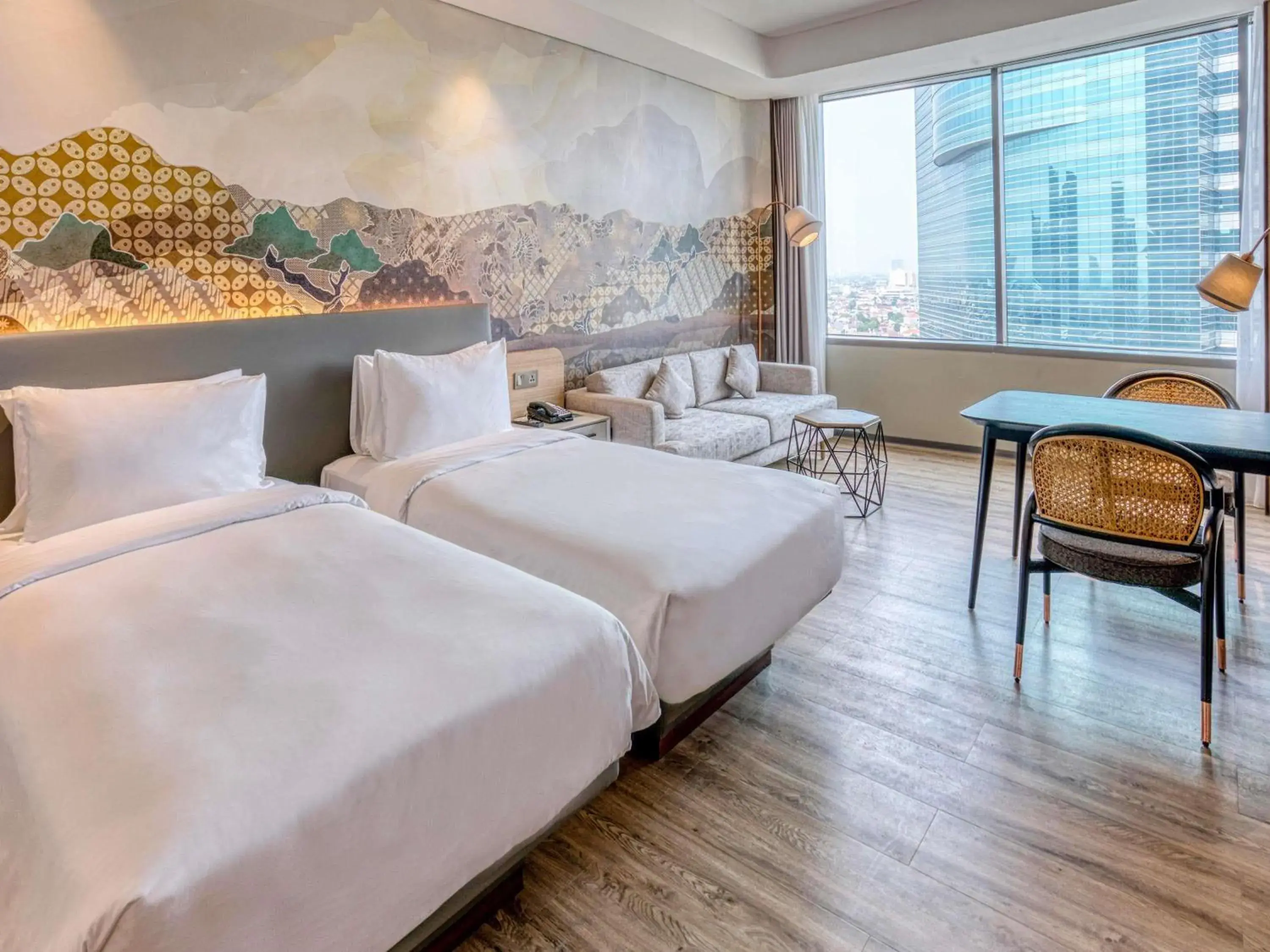 Studio with two single bed in Mercure Jakarta Gatot Subroto Studio with two single bed in Mercure Jakarta Gatot Subroto