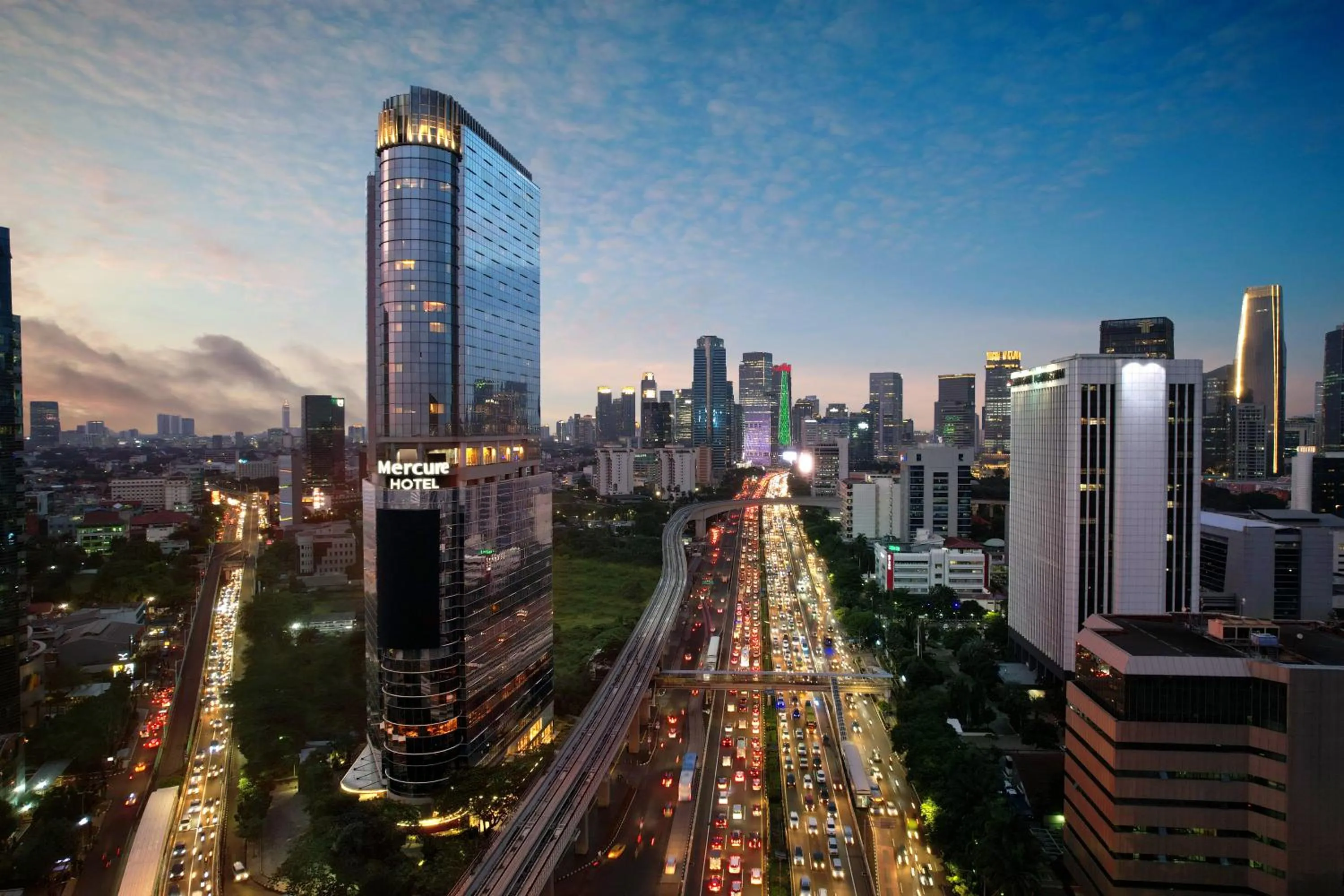 Facade/entrance in Mercure Jakarta Gatot Subroto