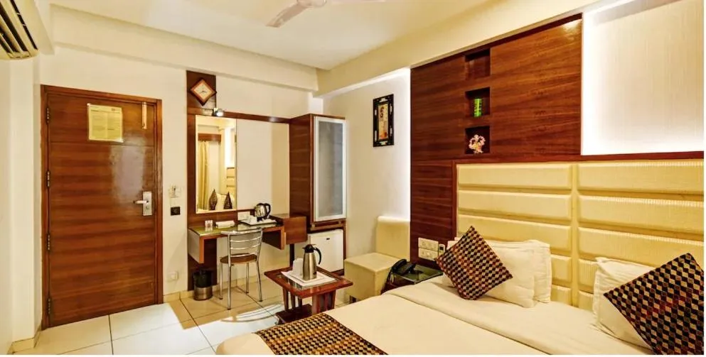 Bed in Atithi The Hotel