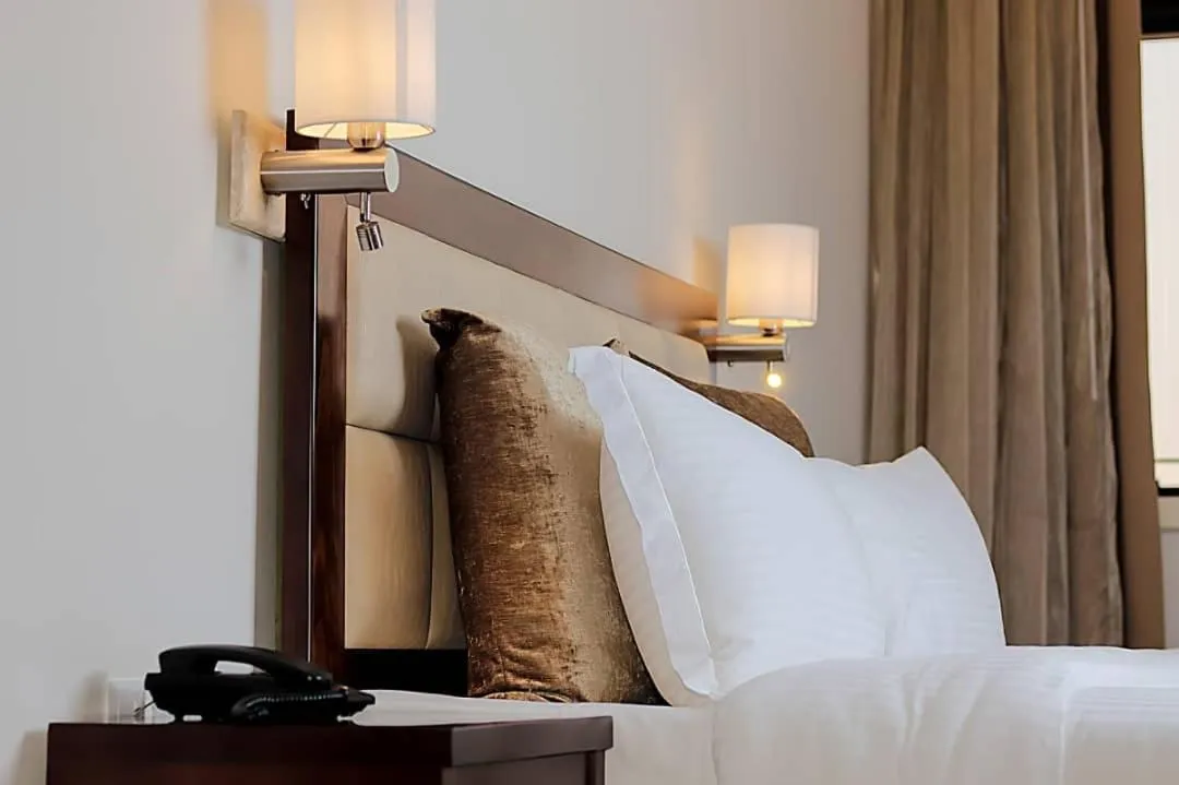 Bed in Mamba Point Hotel