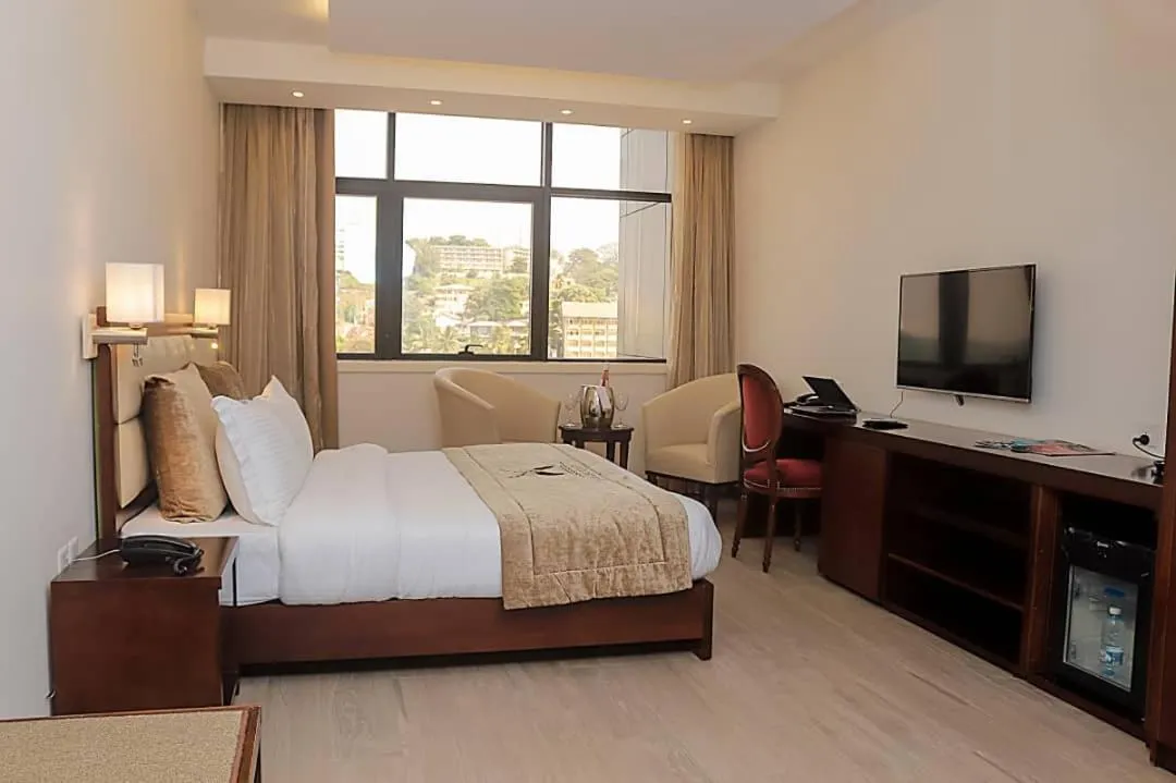 Bed in Mamba Point Hotel