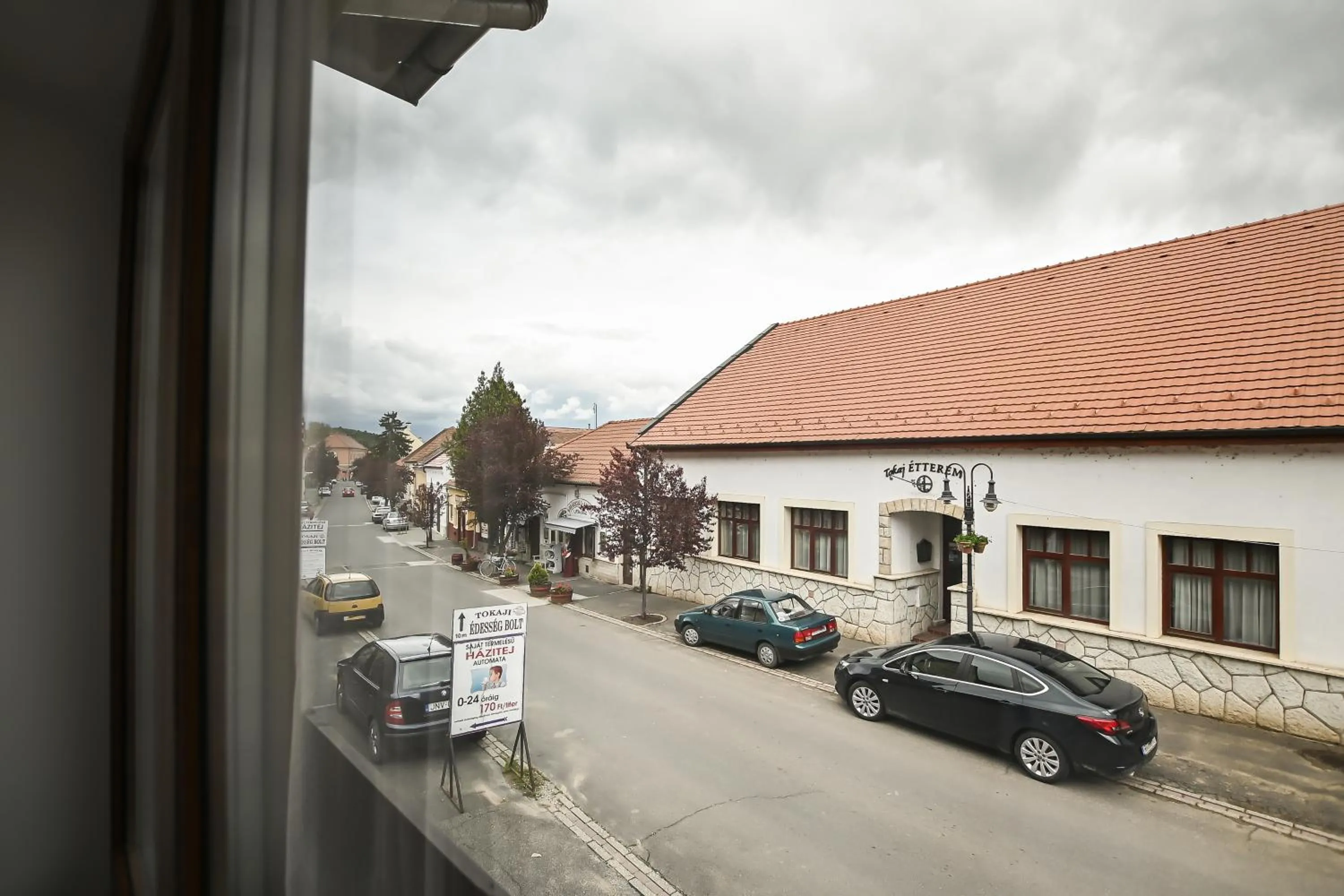 Balcony/Terrace in Vaskó Panzió Borpince