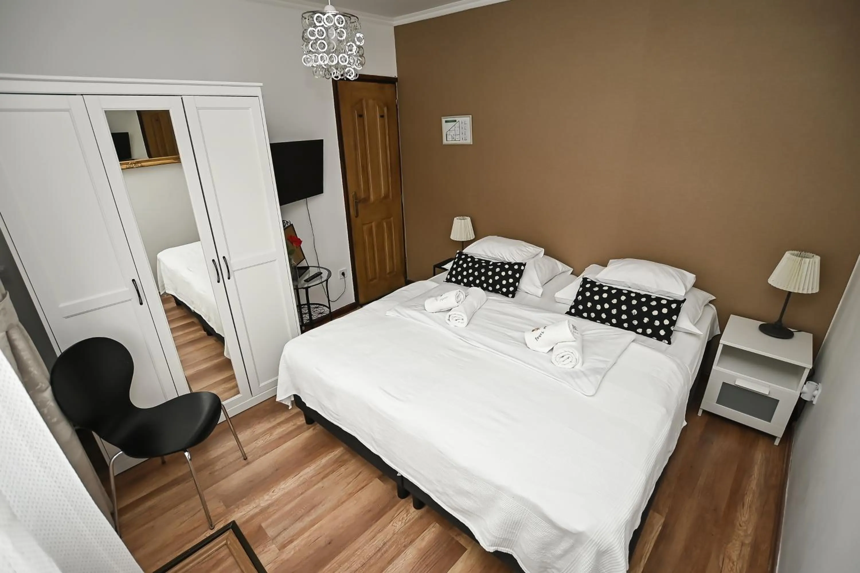 Bed in Vaskó Panzió Borpince