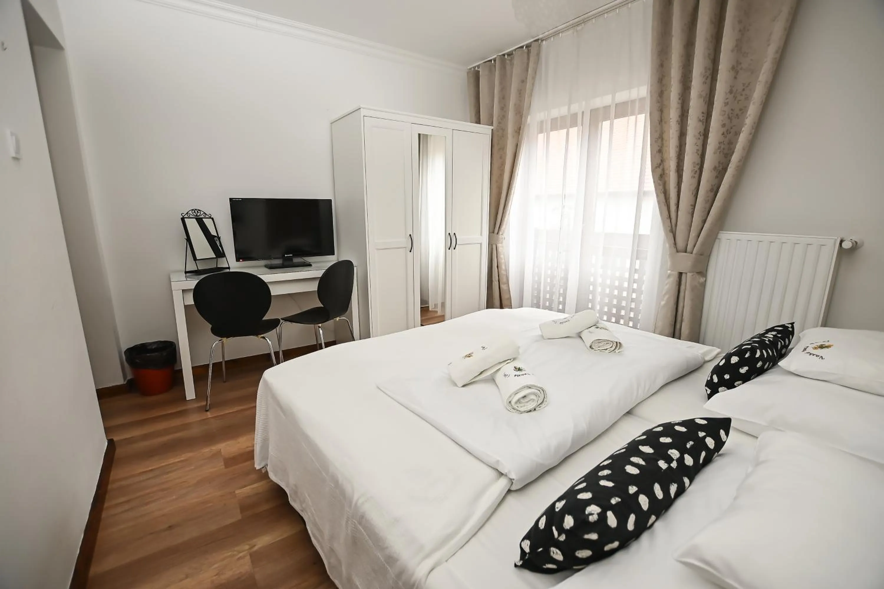 Bed in Vaskó Panzió Borpince