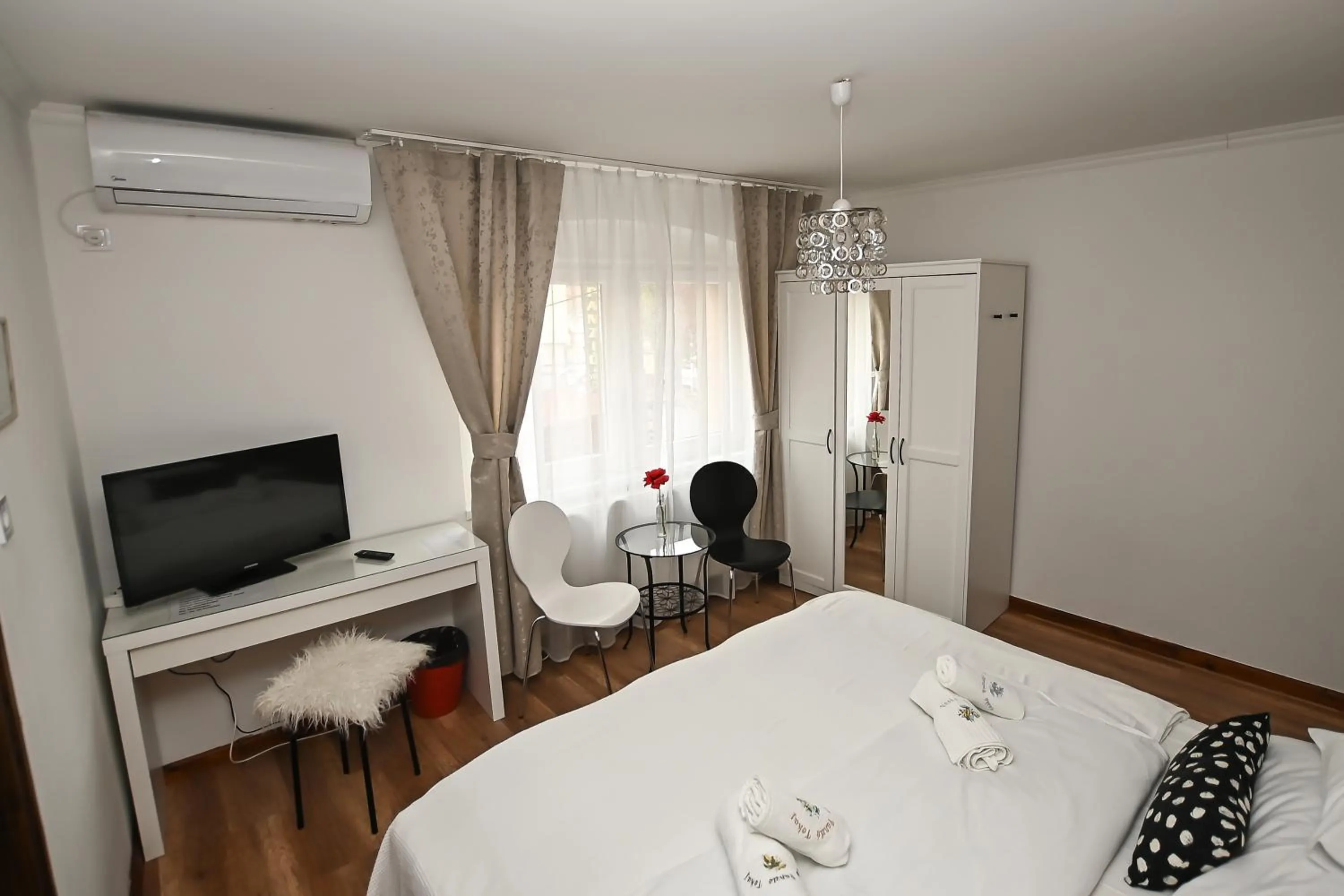 Bed in Vaskó Panzió Borpince