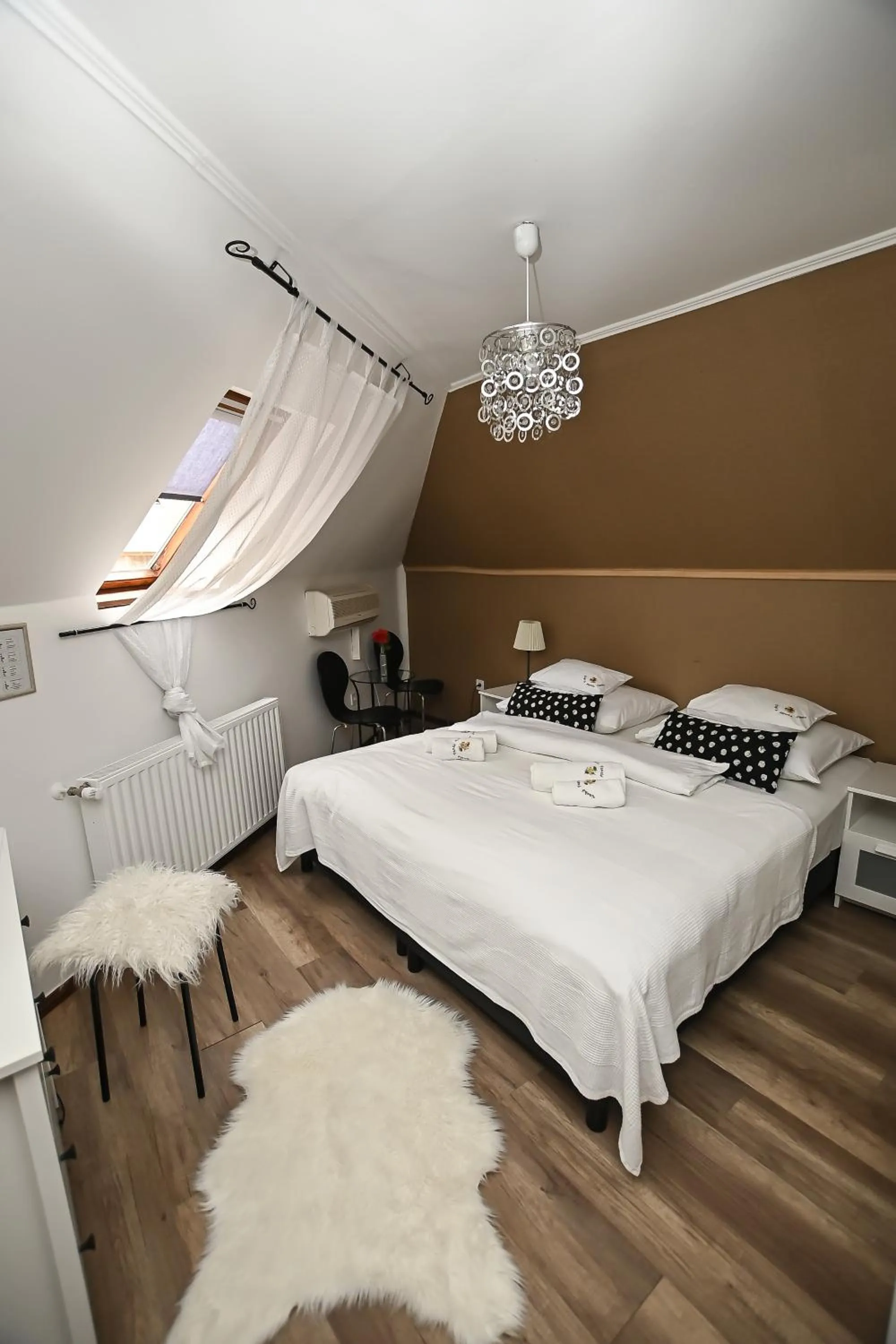 Bed in Vaskó Panzió Borpince