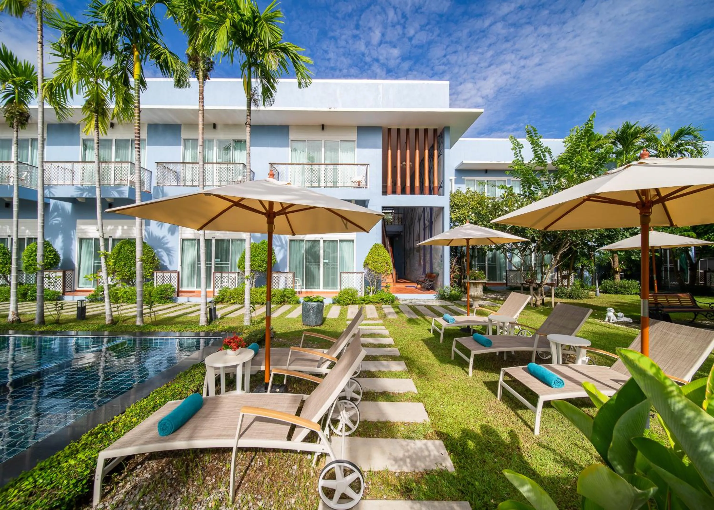Swimming pool in Blu Marine Hua Hin Resort and Villas